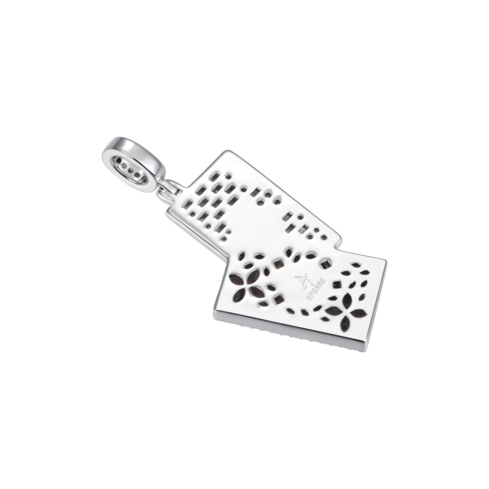 Iced Spade Poker Pendant - Image 5