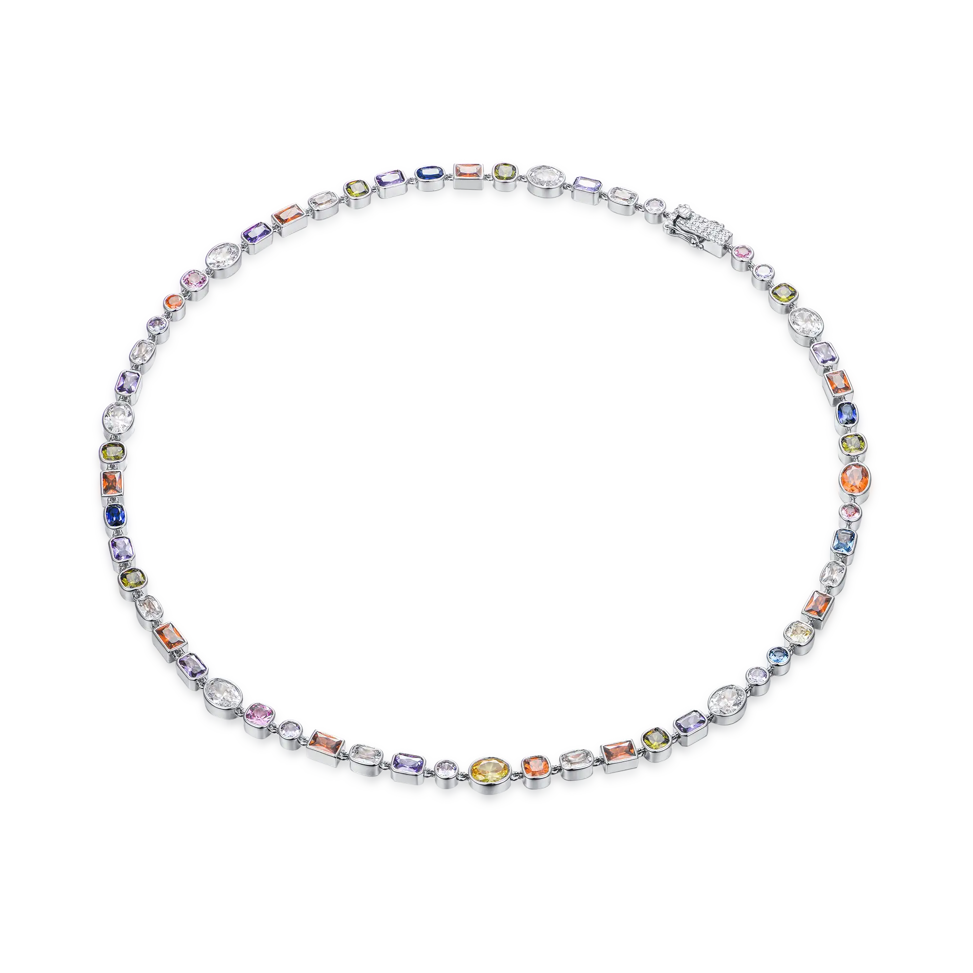 Infinity Gem Interlaced Necklace Chain - 6mm - Image 9