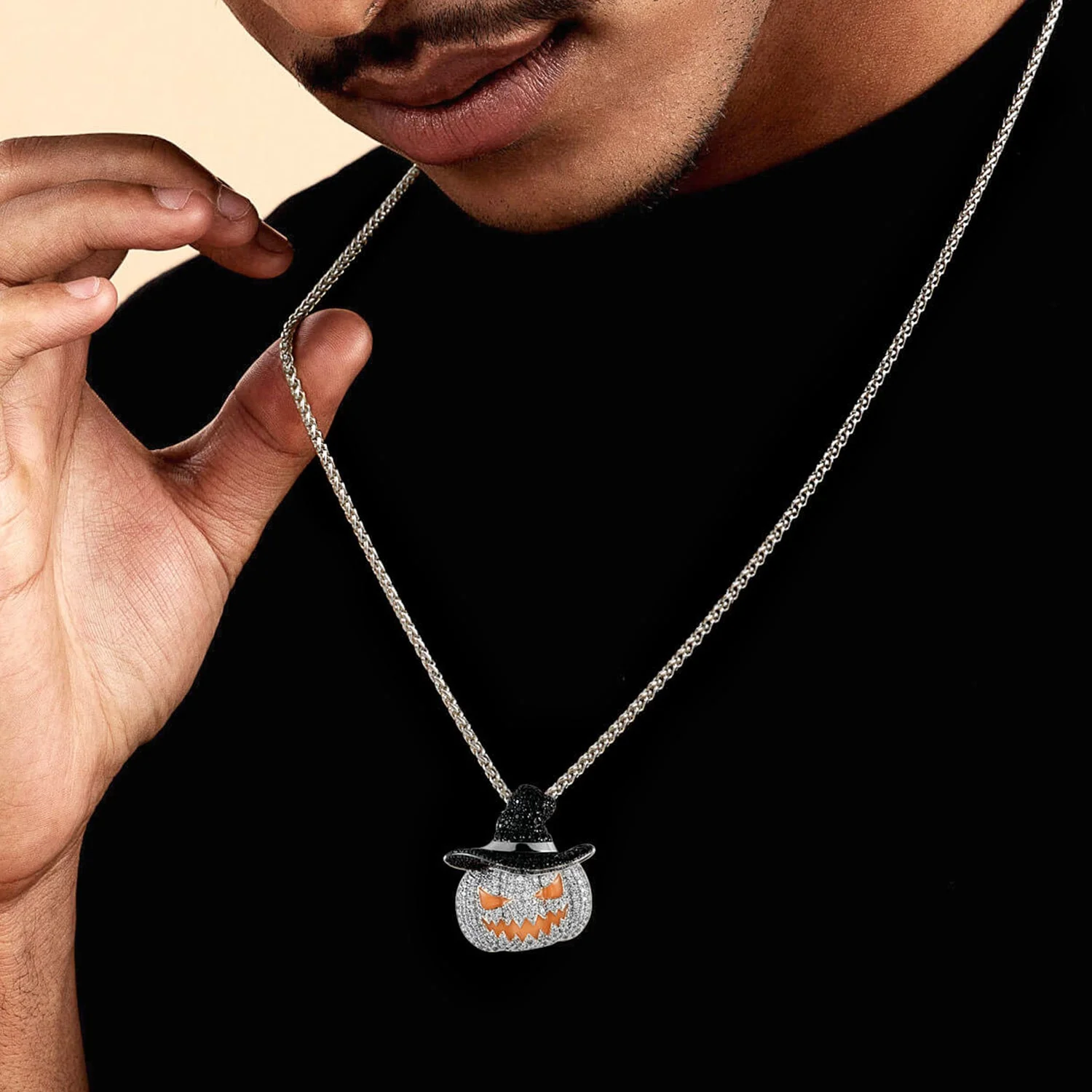 Jack O'Lantern Glowing Pendant - Image 11