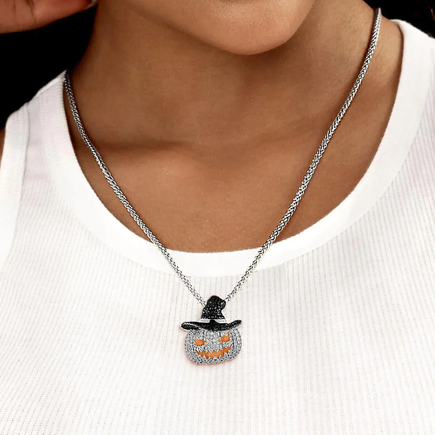 Jack O'Lantern Glowing Pendant - Image 12