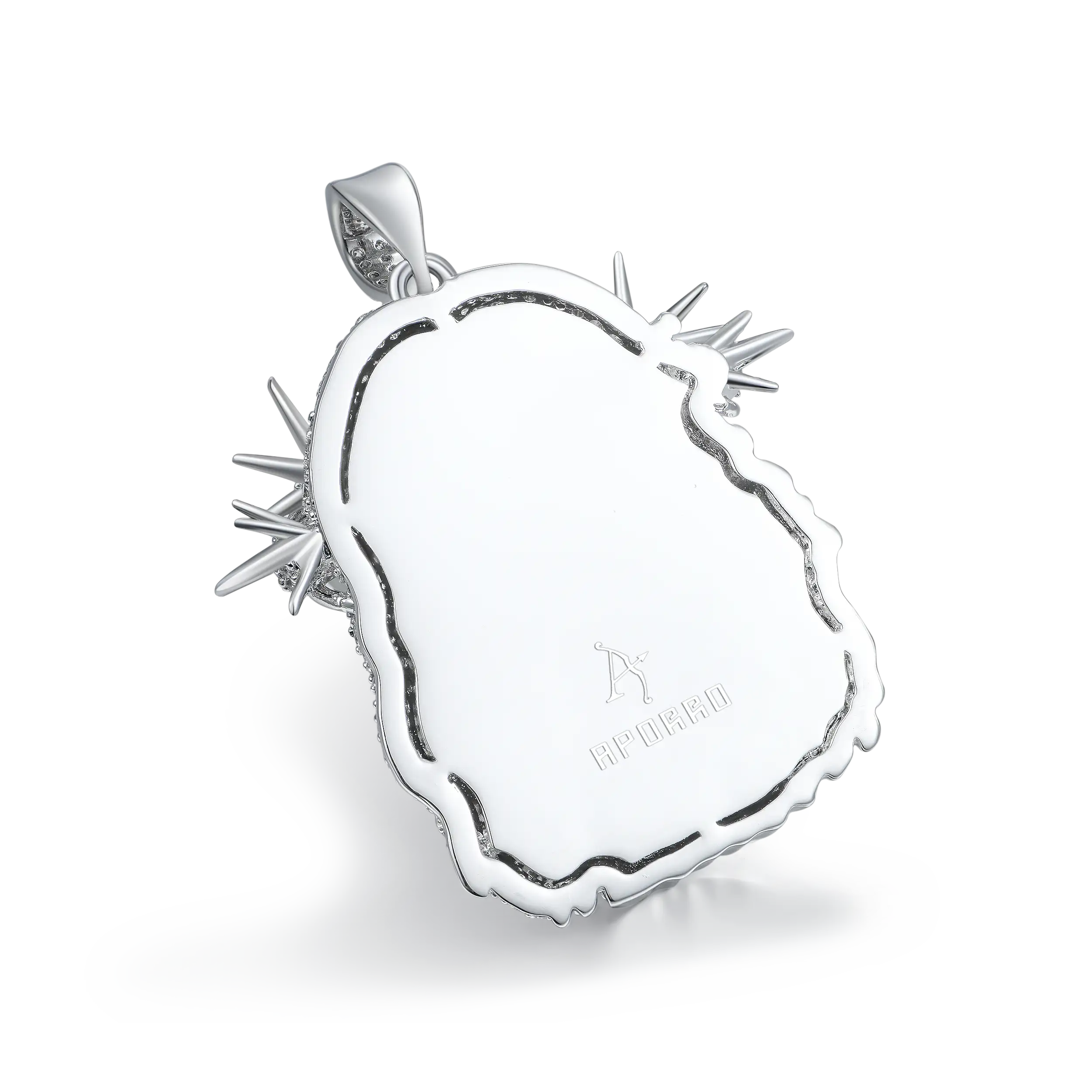 Jesus Piece Iced Pendant - Style 1 - Image 6