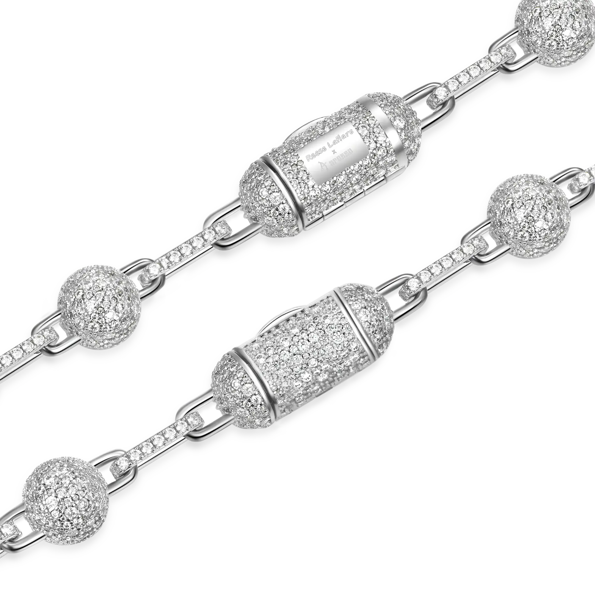 LaFlare Iced Ball Chain - 12mm - Image 2