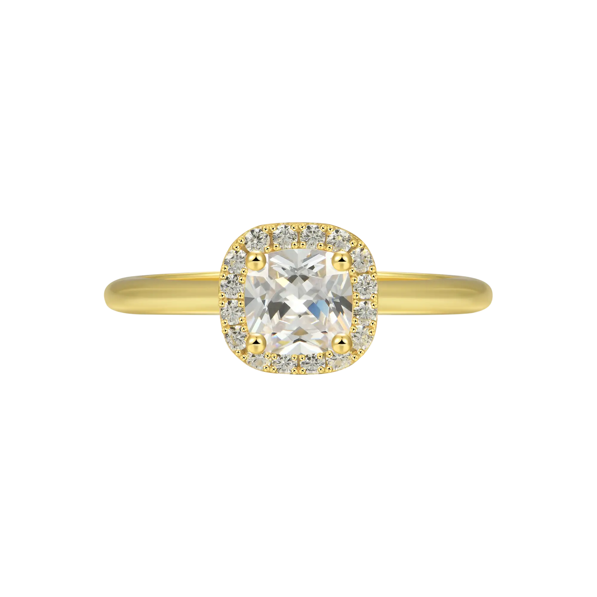 LOVE 1477 Moissanite Custom Engagement Ring - Image 6