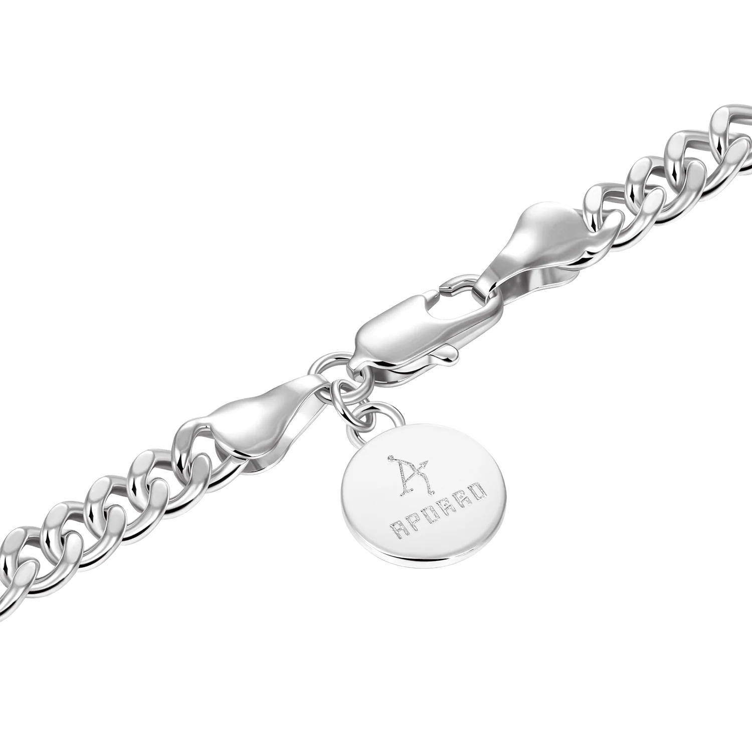 Miami White Gold Micro Cuban Curb Chain - 5mm - Image 4