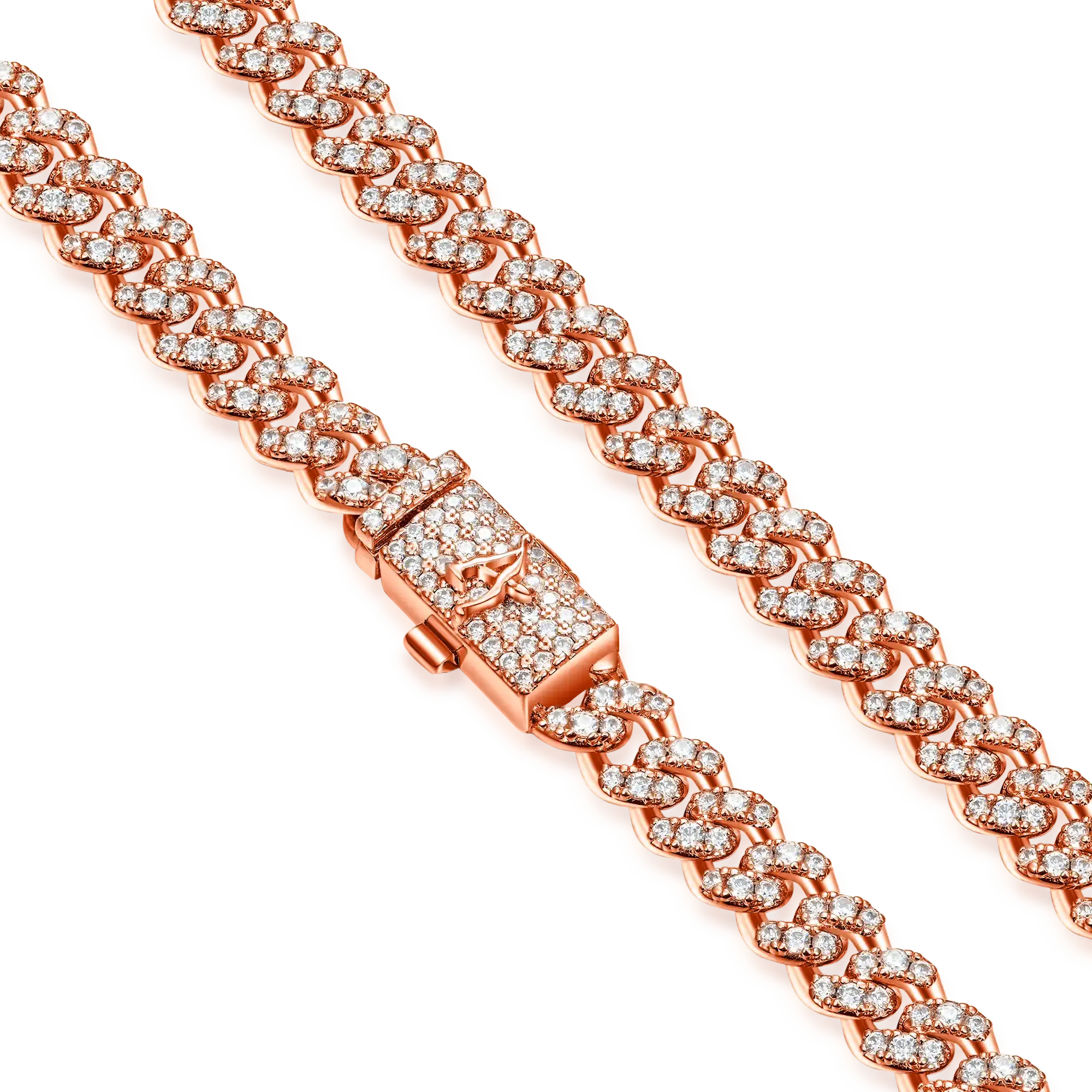Round Cut Cuban Link Chain - 6mm - Image 14