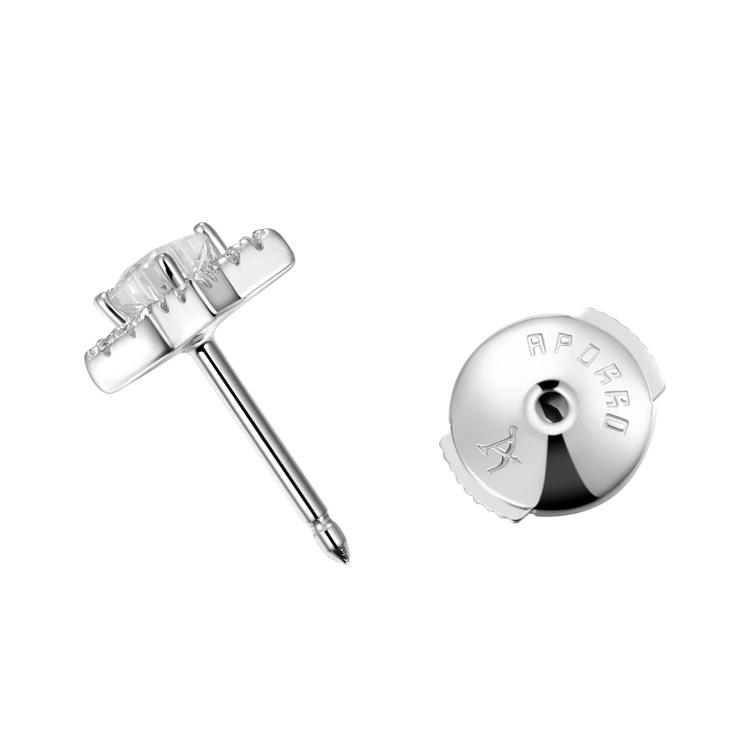 S925 Halo Star Stud Earrings-Pair - Image 6