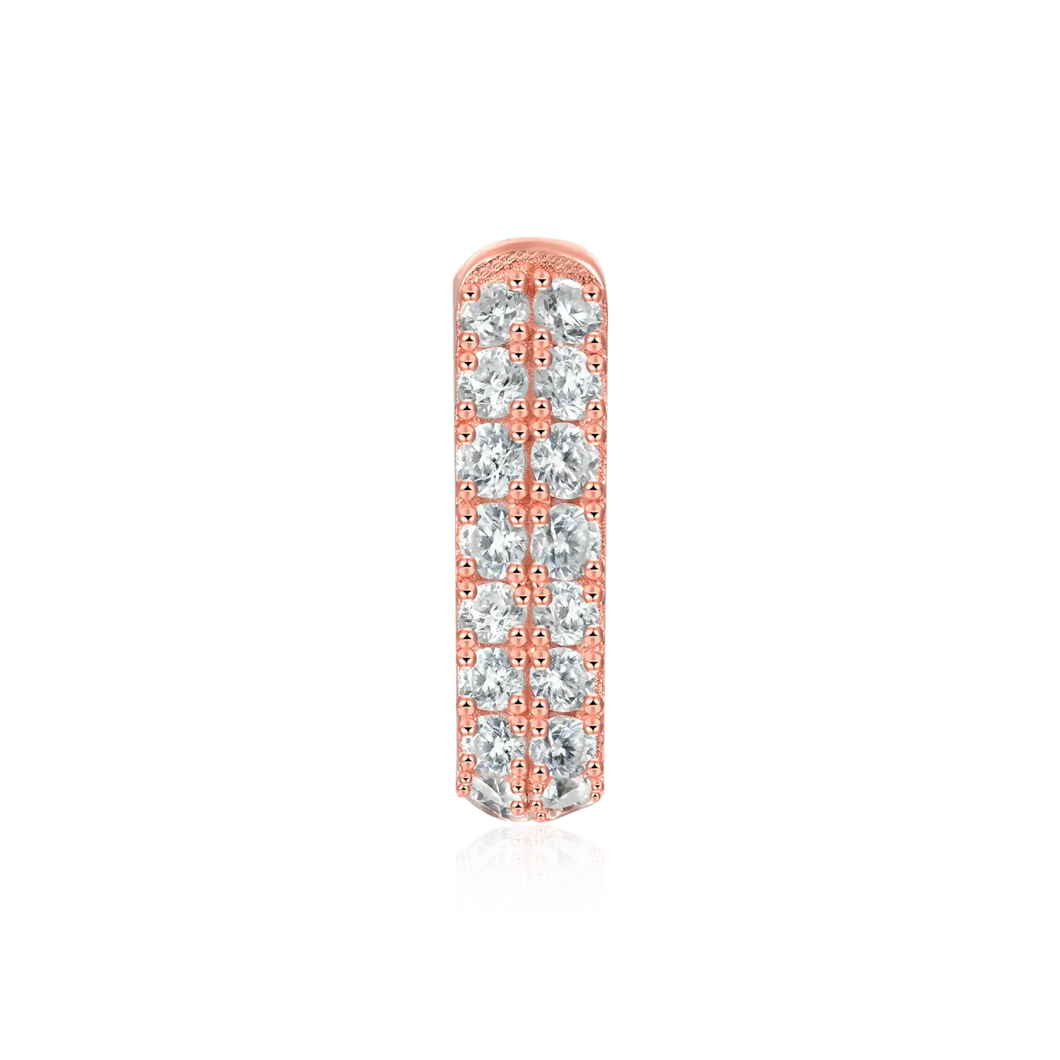S925 Double Row Hoop Earring - Image 22