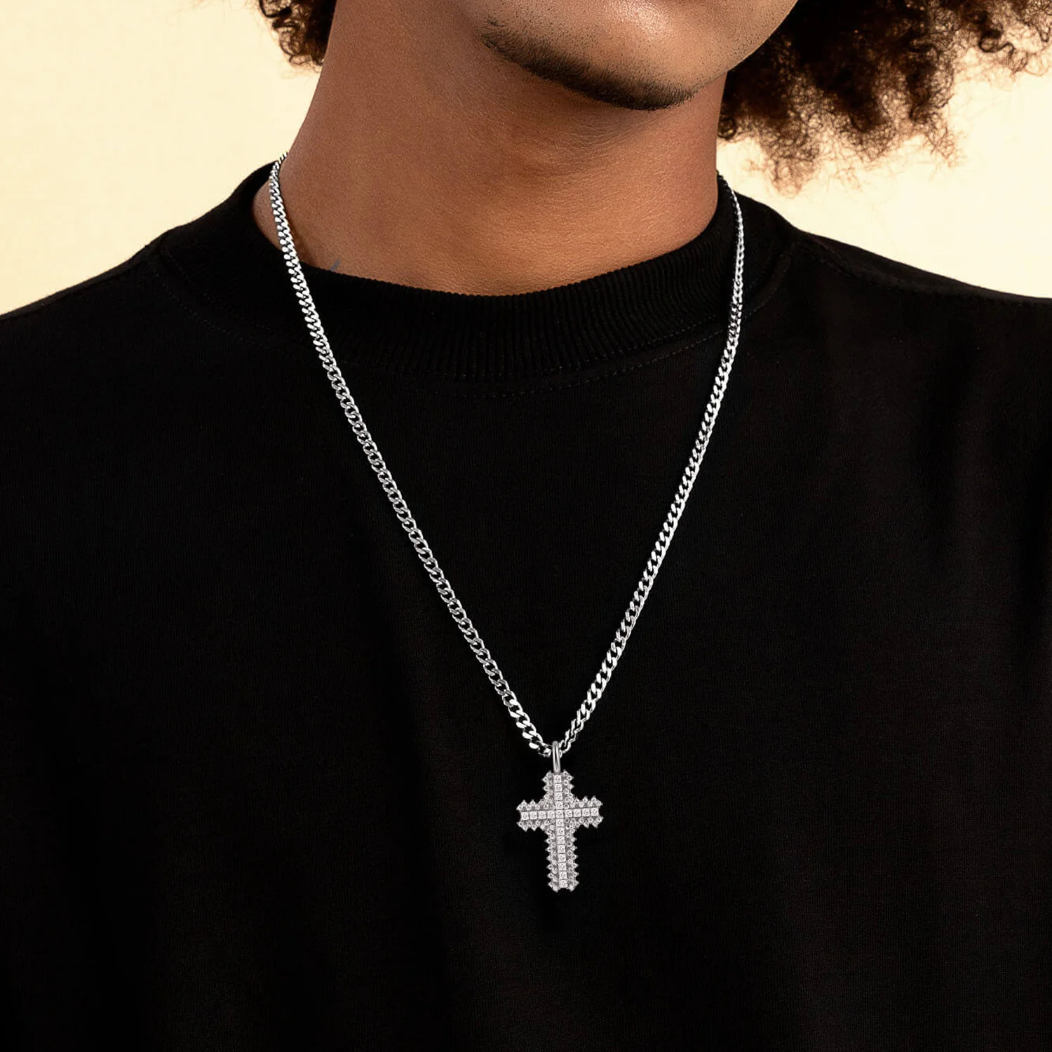 Flooded Cross Pendant - Image 2