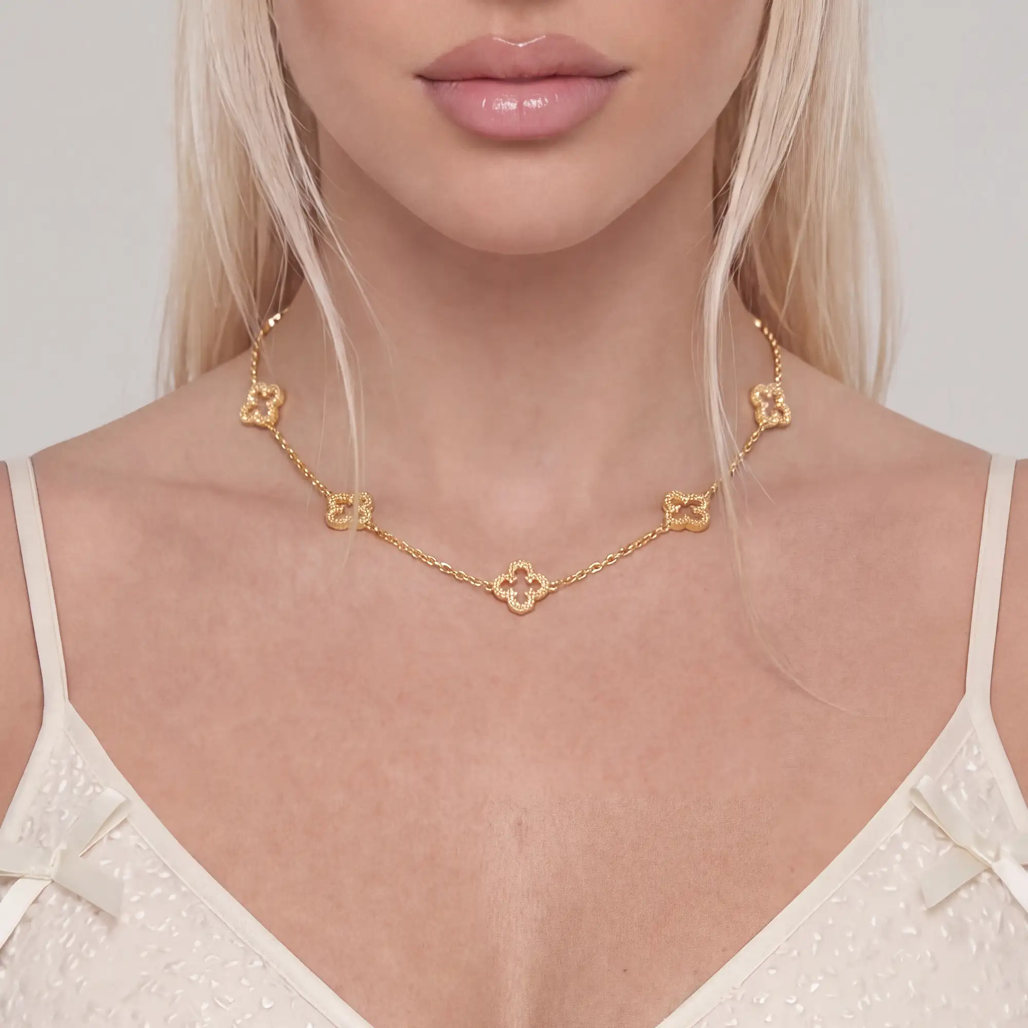 Moissanite Iced Agyin Dawuru Necklace - Image 2