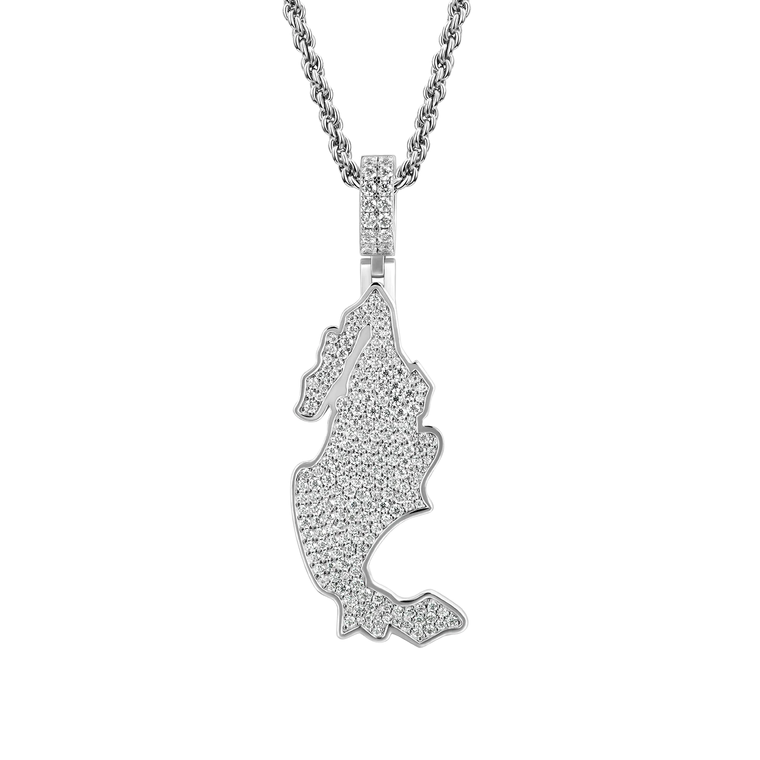 Map of Mexico Pendant