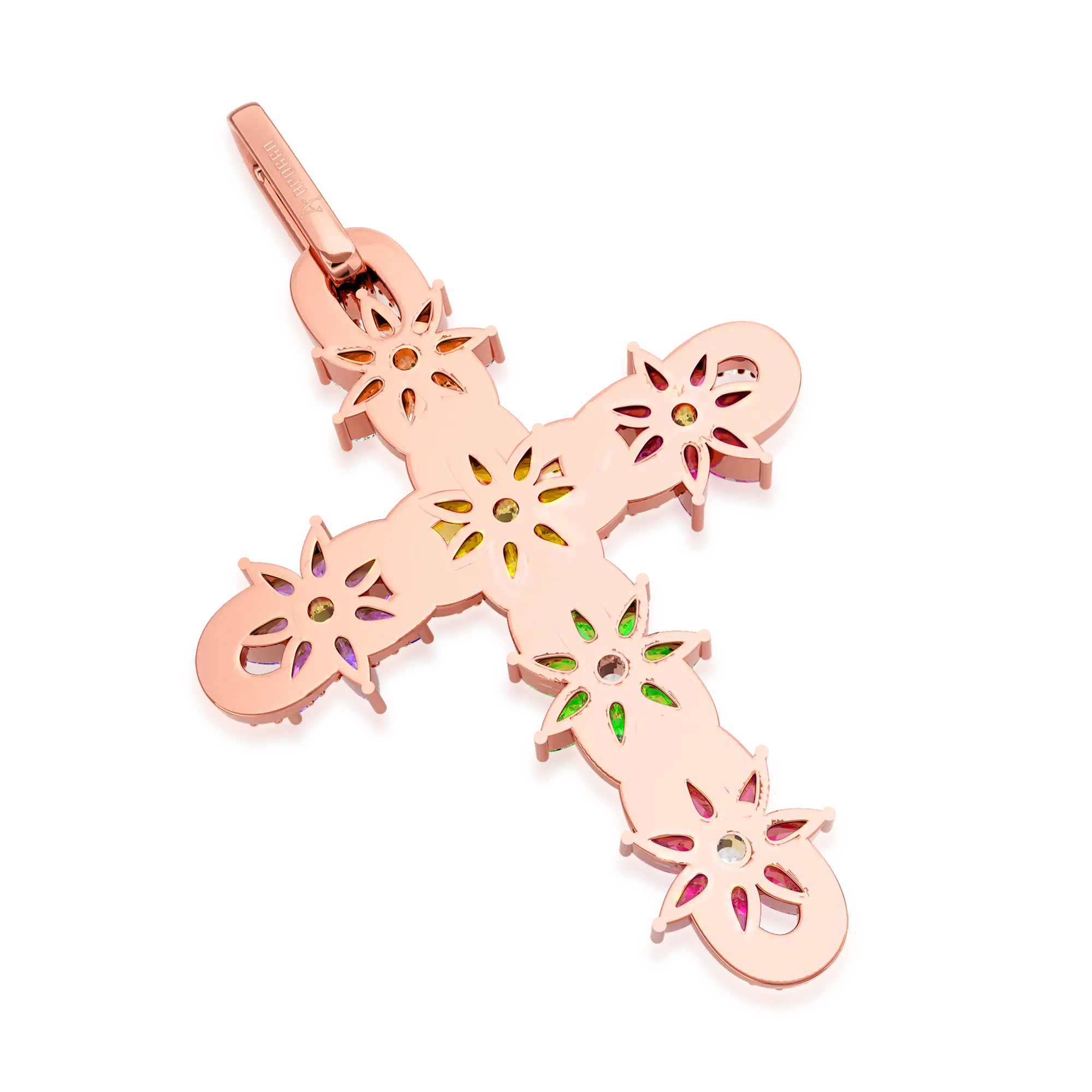 Lily Infinity Cross Pendant - Image 19
