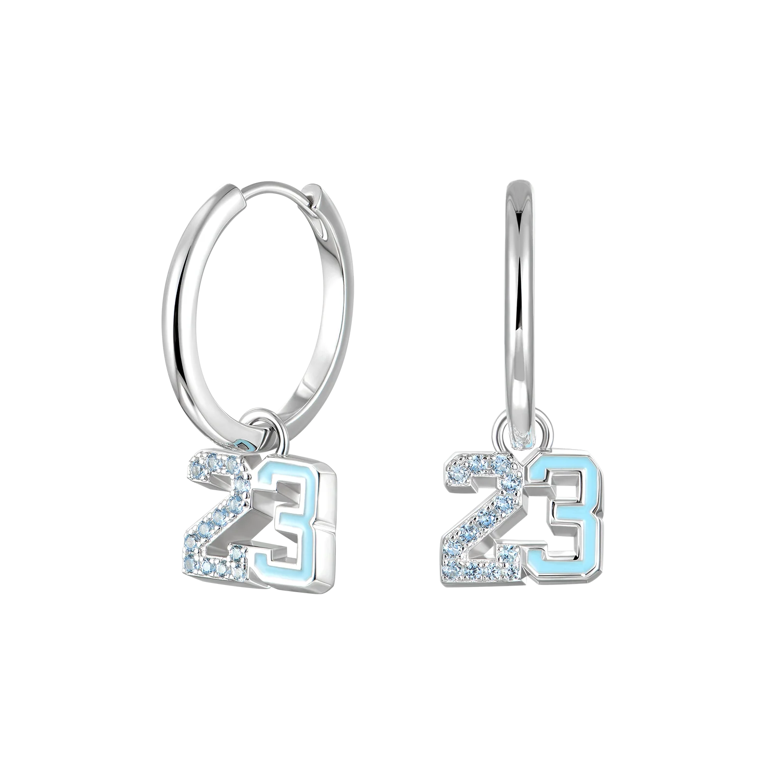 Number 23 Dangly Earring-Single - Image 7
