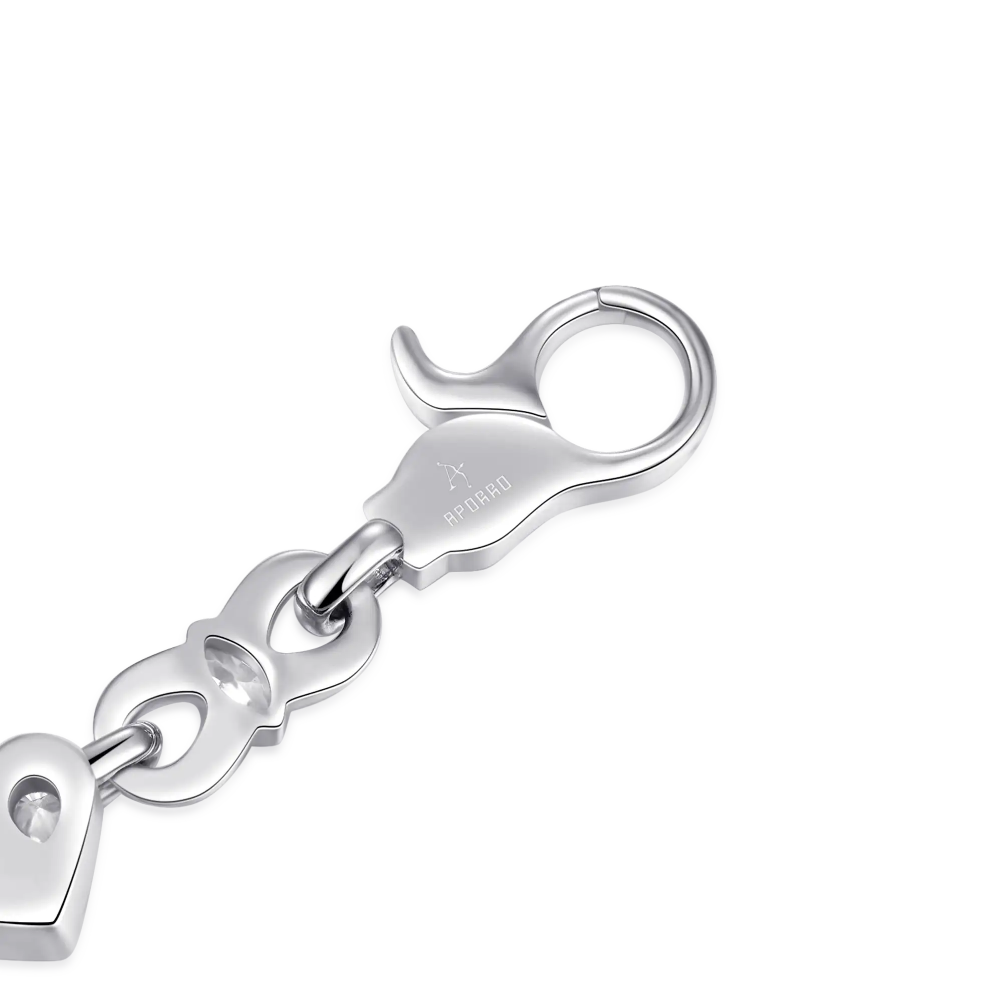 Radiant Hearts Entwined Bracelet - 8mm - Image 12