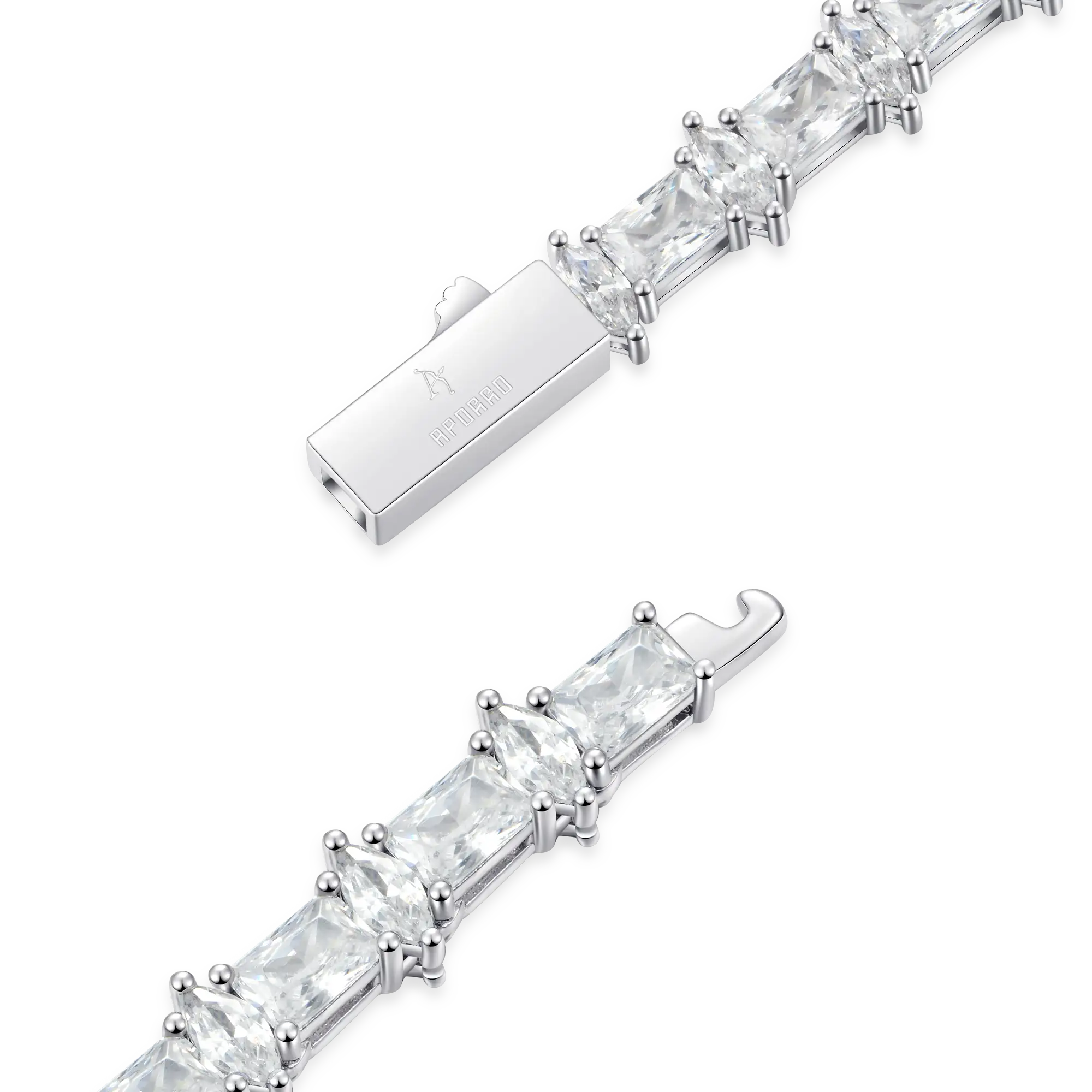 Refined Luster Tennis Bracelet - 6mm - Image 5