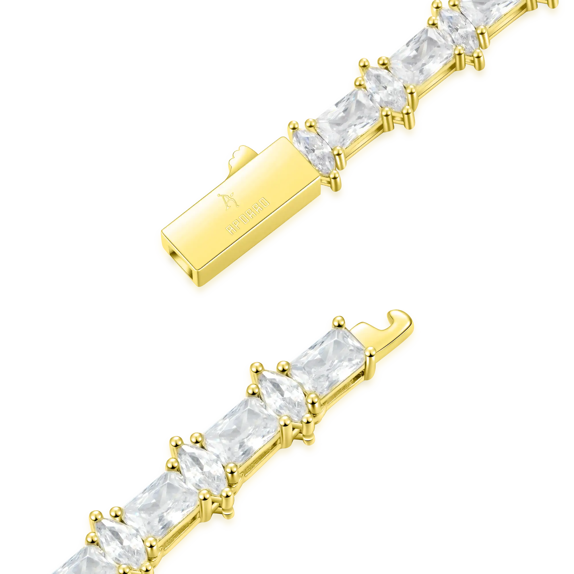 Refined Luster Tennis Bracelet - 6mm - Image 9