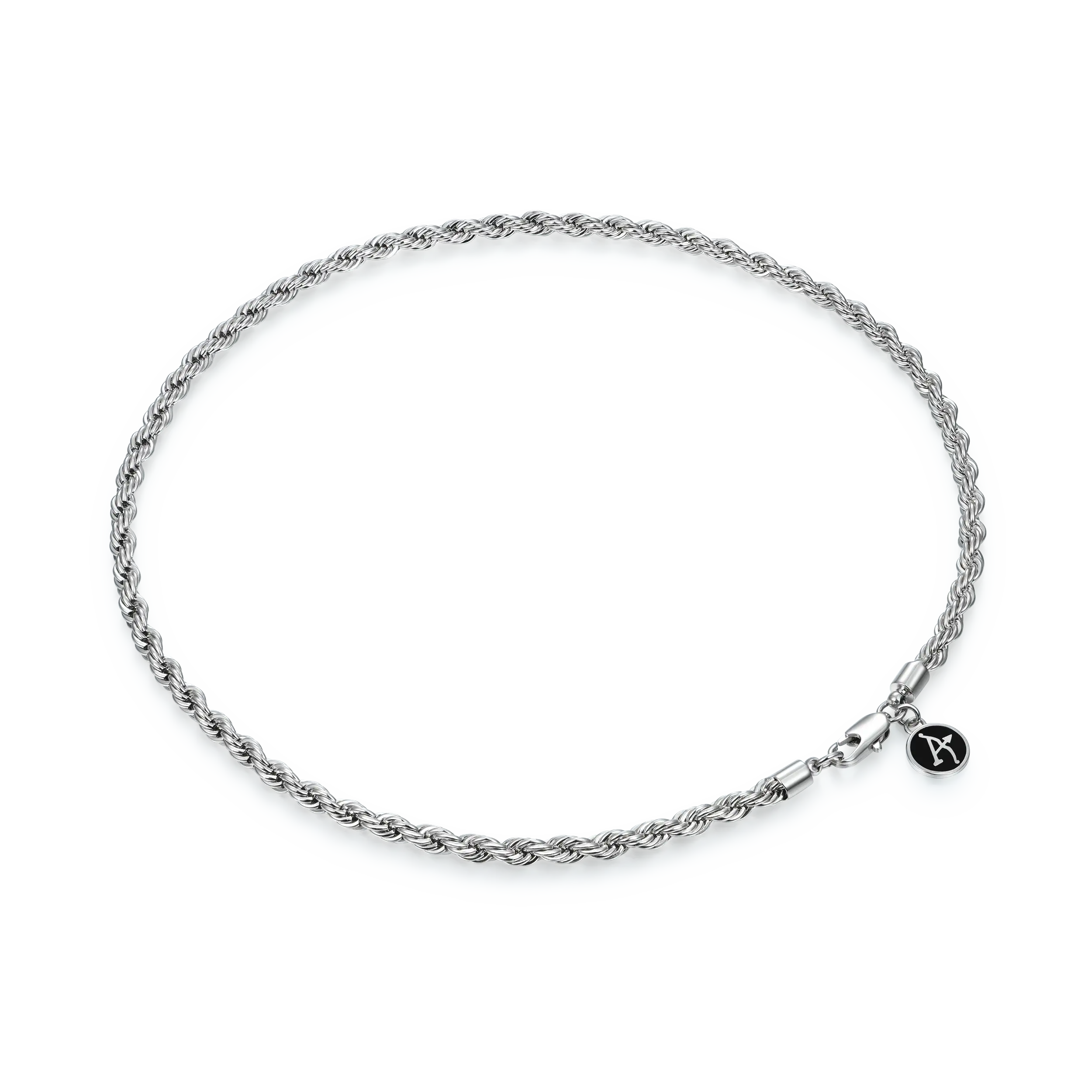 2.5mm Rope Chain - White Gold - Image 5