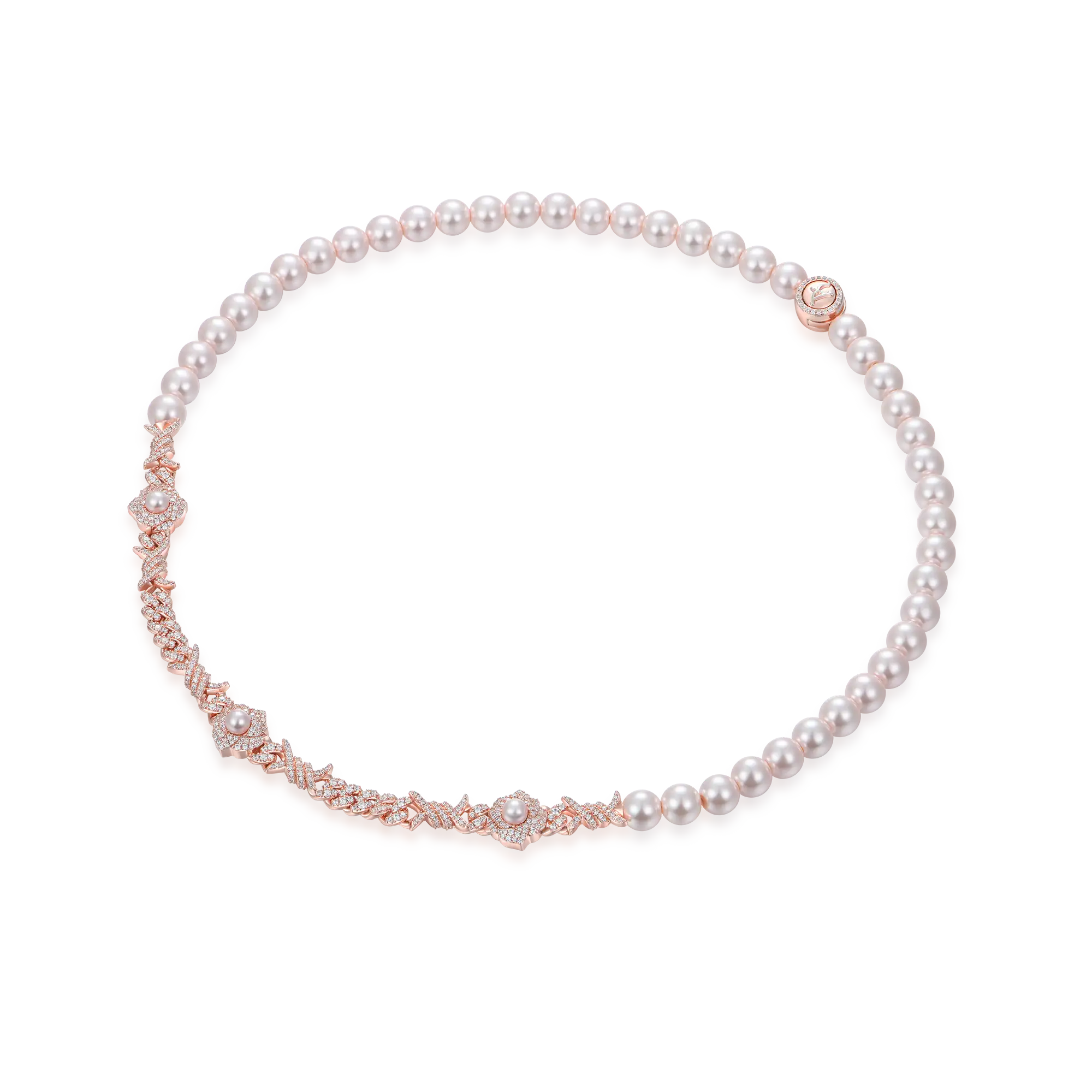 Rose Thorn Pearl Chain - 8mm - Image 5