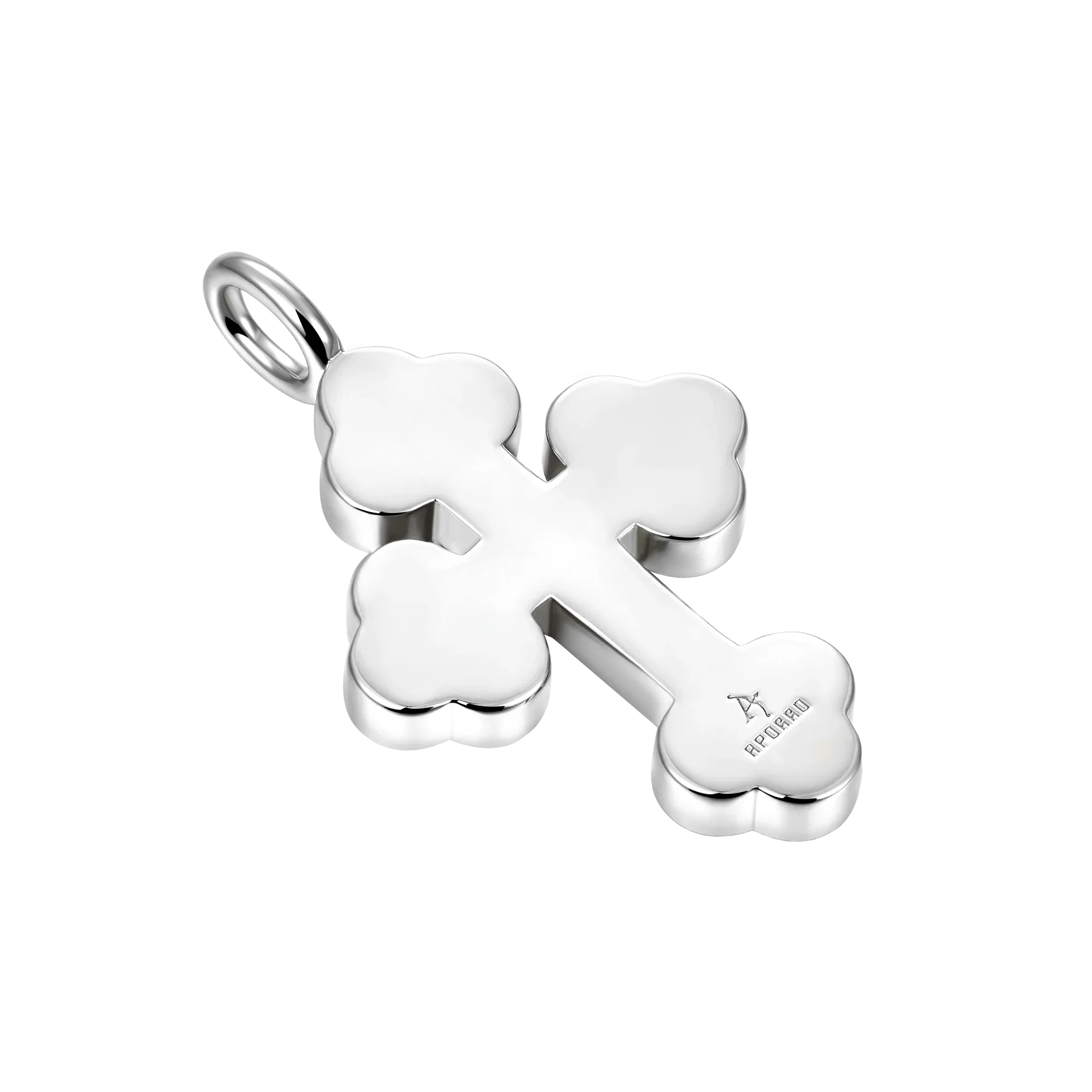 Round Cut Bottoni Cross Pendant - Image 11