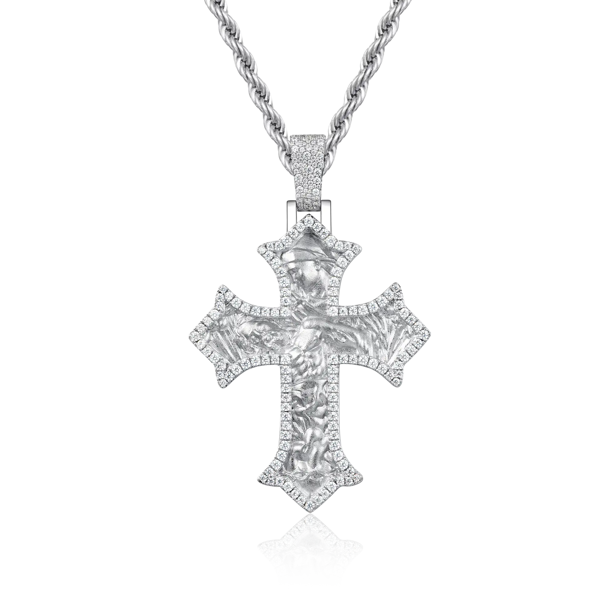 Sacred Devotion Cross Pendant - Medium - Image 5