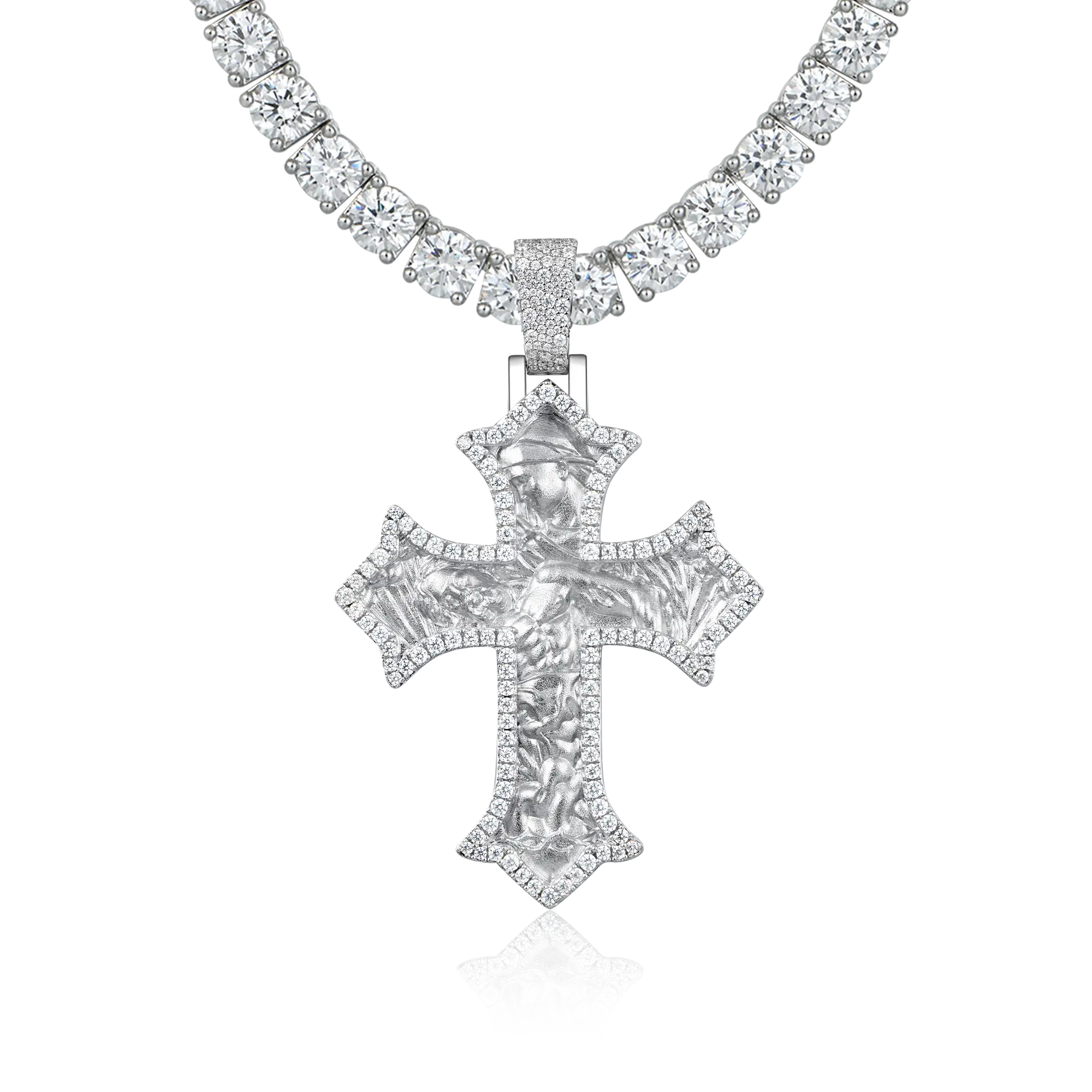 Sacred Devotion Cross Pendant - Medium - Image 6