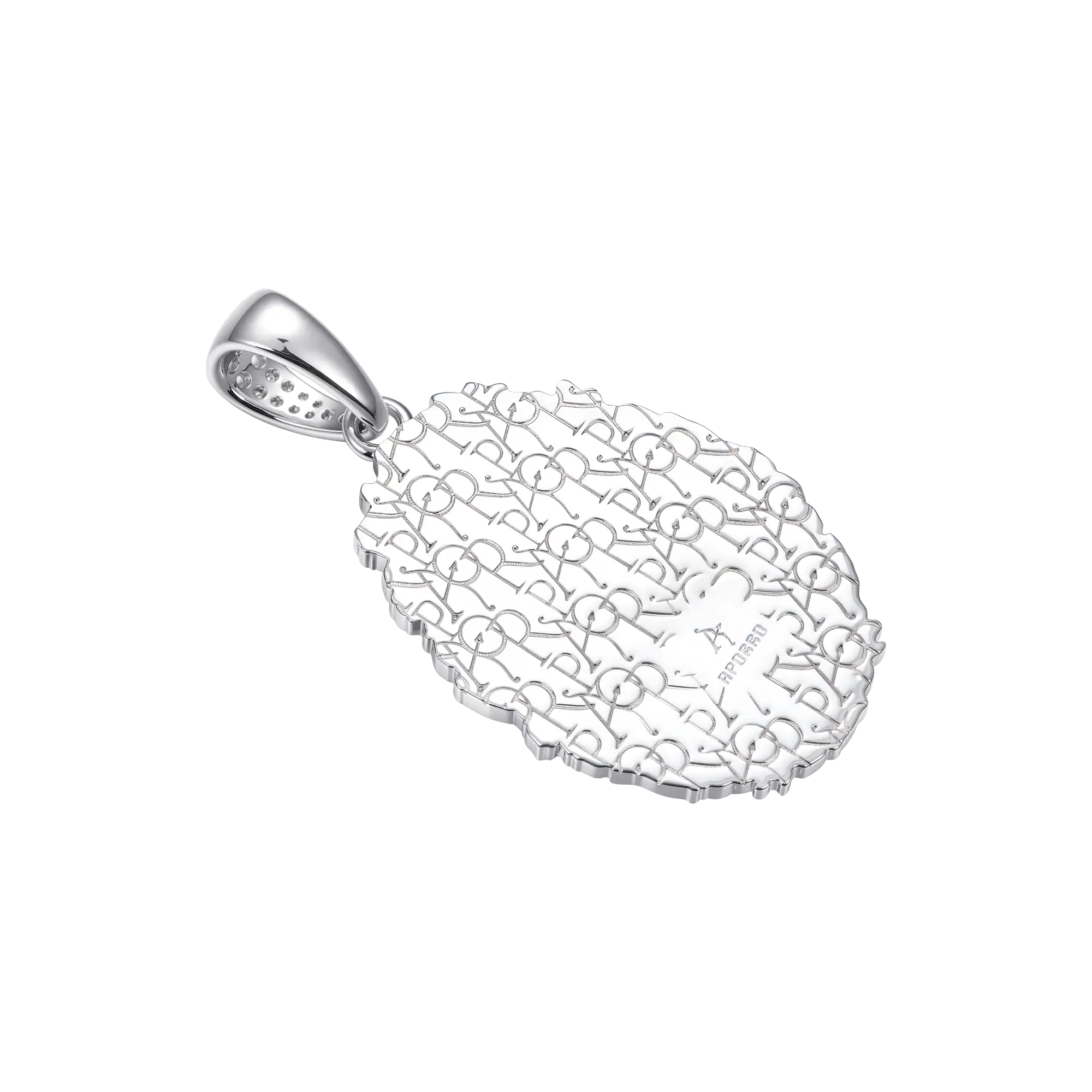 Saint Mary Floral Grace Pendant - Image 9