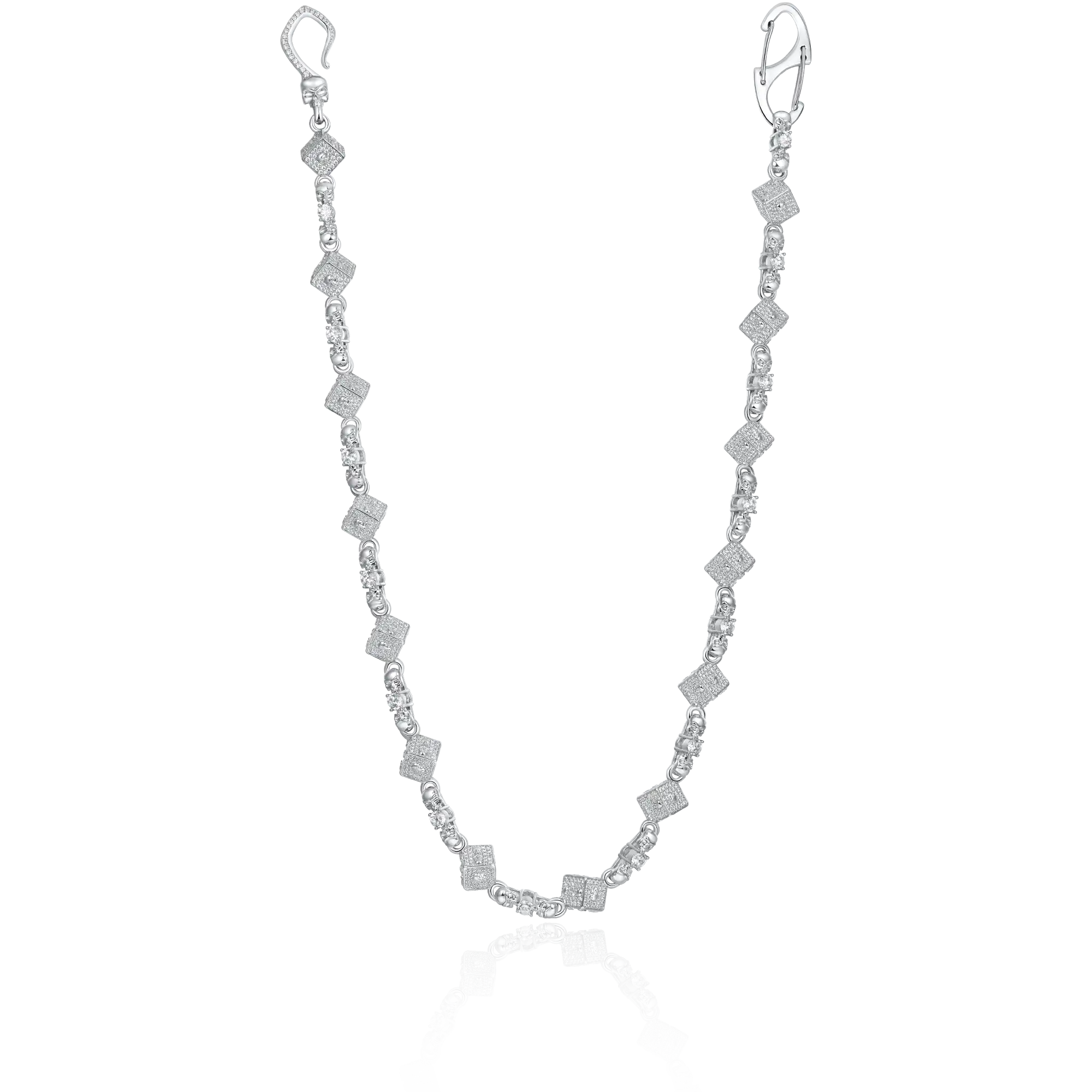 Skull Dice Luxe Chain & Wallet Chain - 10mm - Image 9