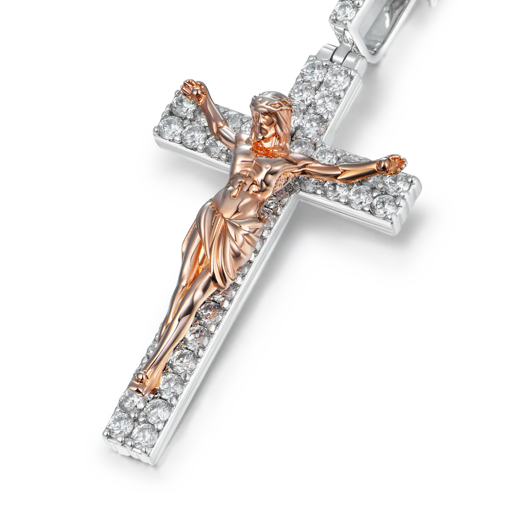 Small Crucifixion of Jesus Pendant - Image 3