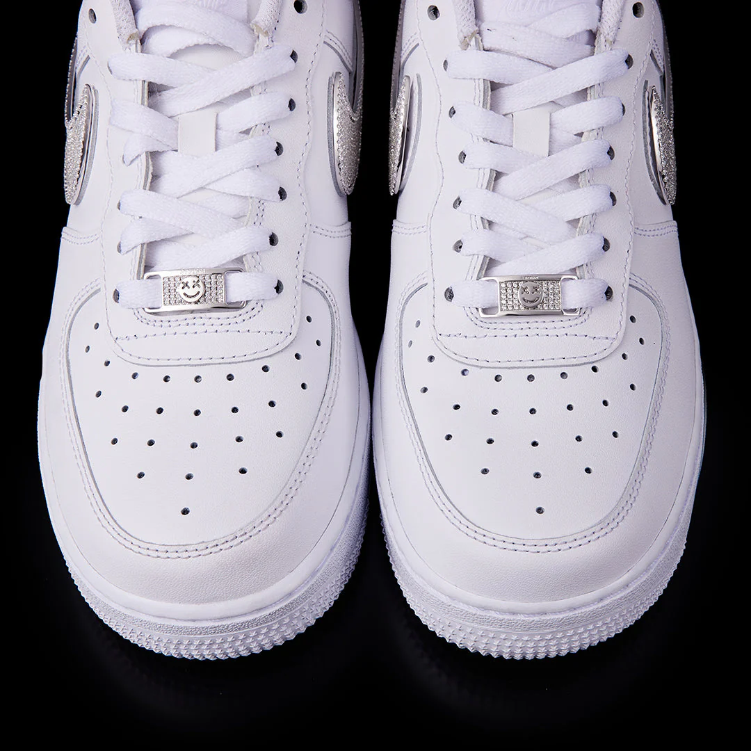 Iced Out Smiley Face Lace Lock - Image 13