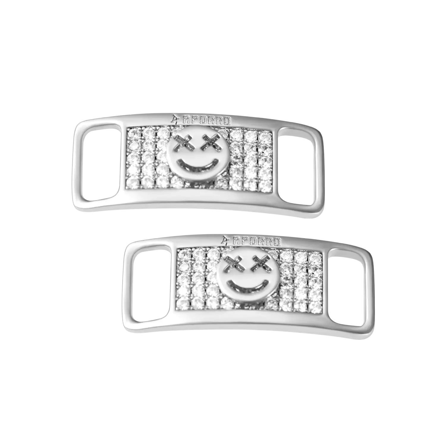 Iced Out Smiley Face Lace Lock - Image 8