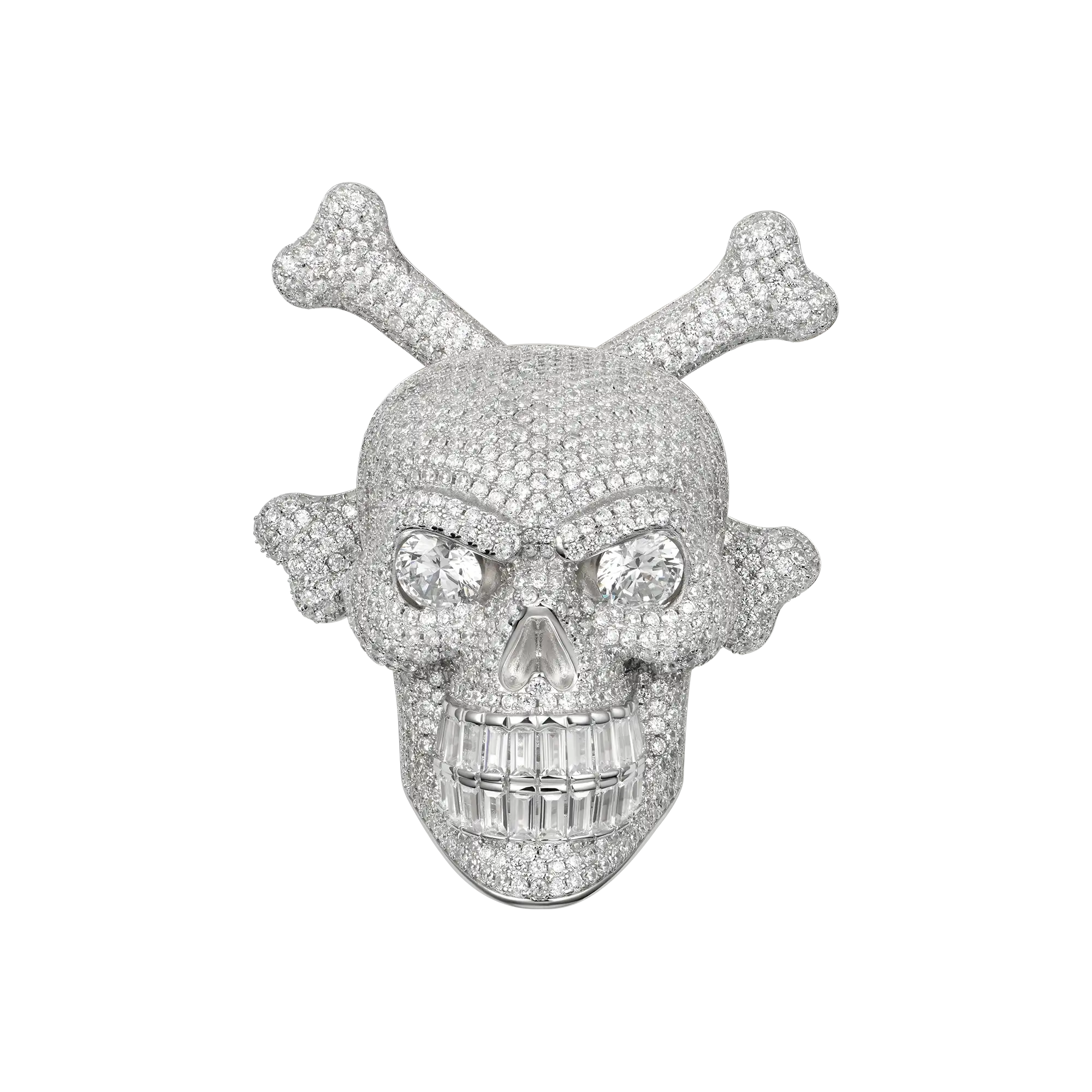Spinning Skull and Crossbones Pendant - Image 4