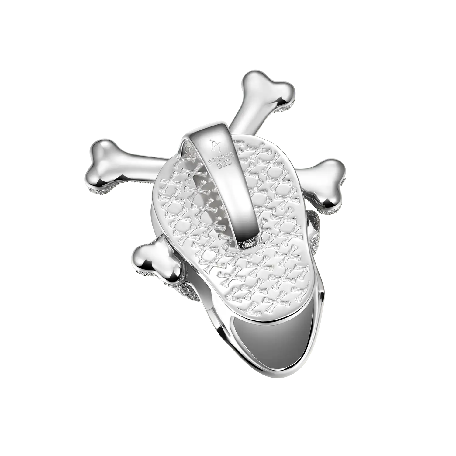 Spinning Skull and Crossbones Pendant - Image 7