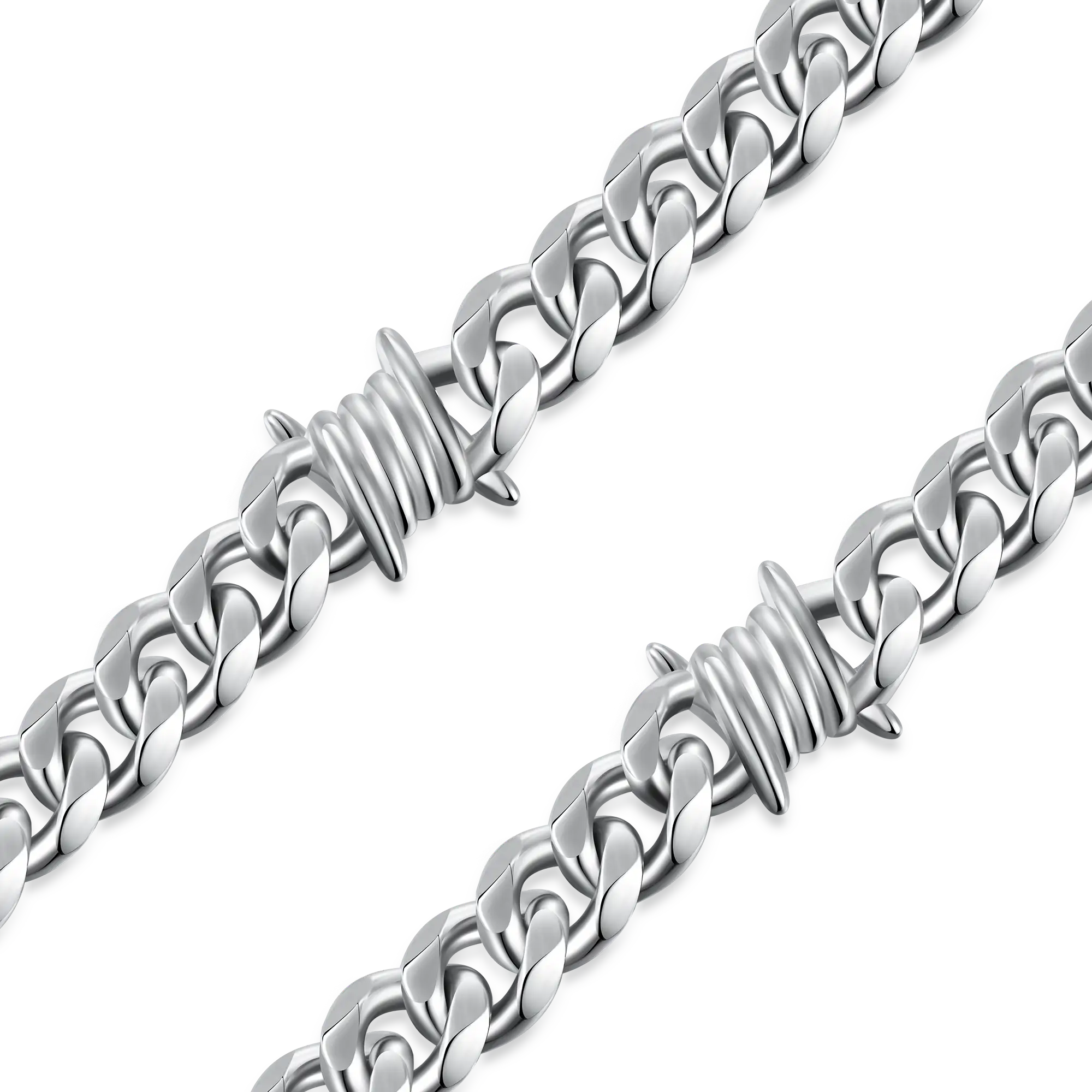 Thorned Cuban Wallet Chain - Image 5