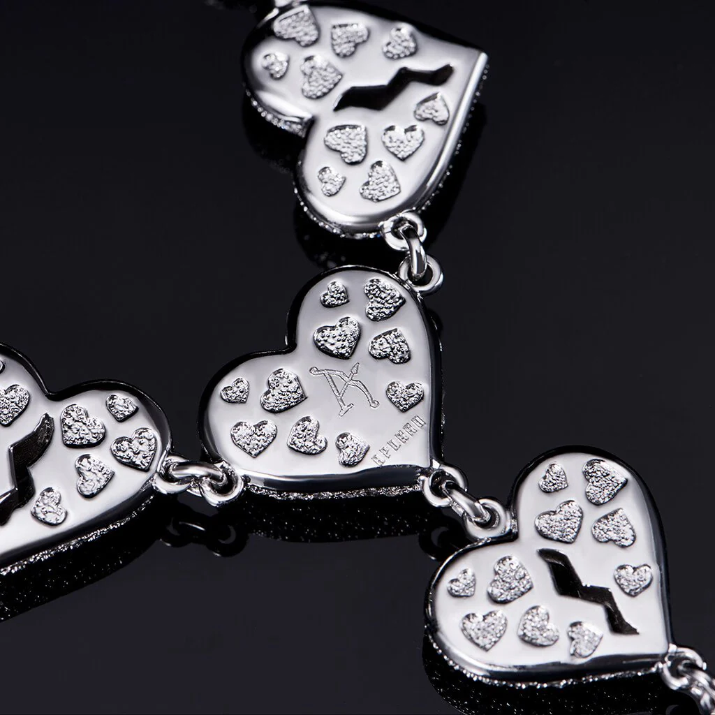 Iced Broken Heart Chain - Image 9
