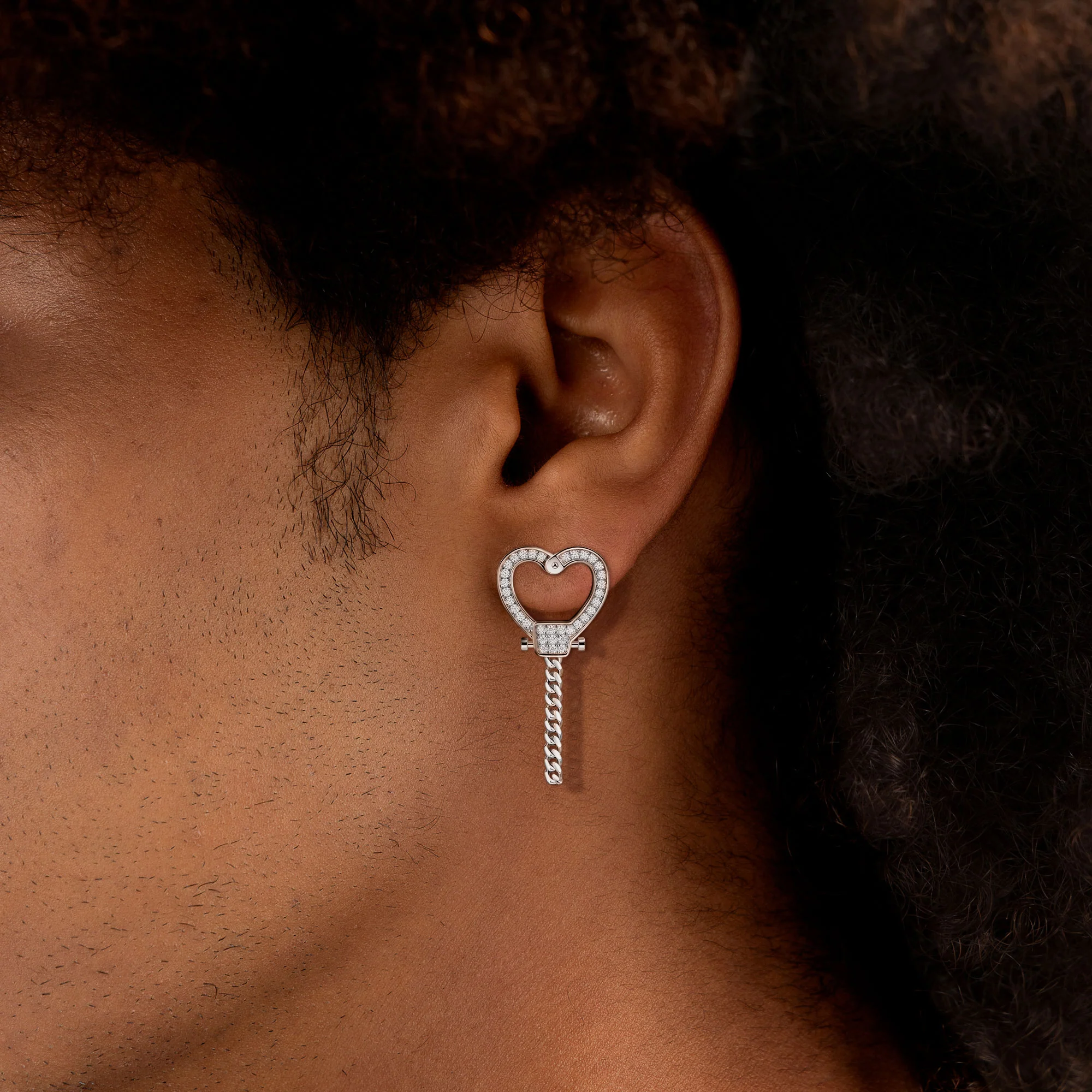 S925 "Love Whispers" Earring - Image 2