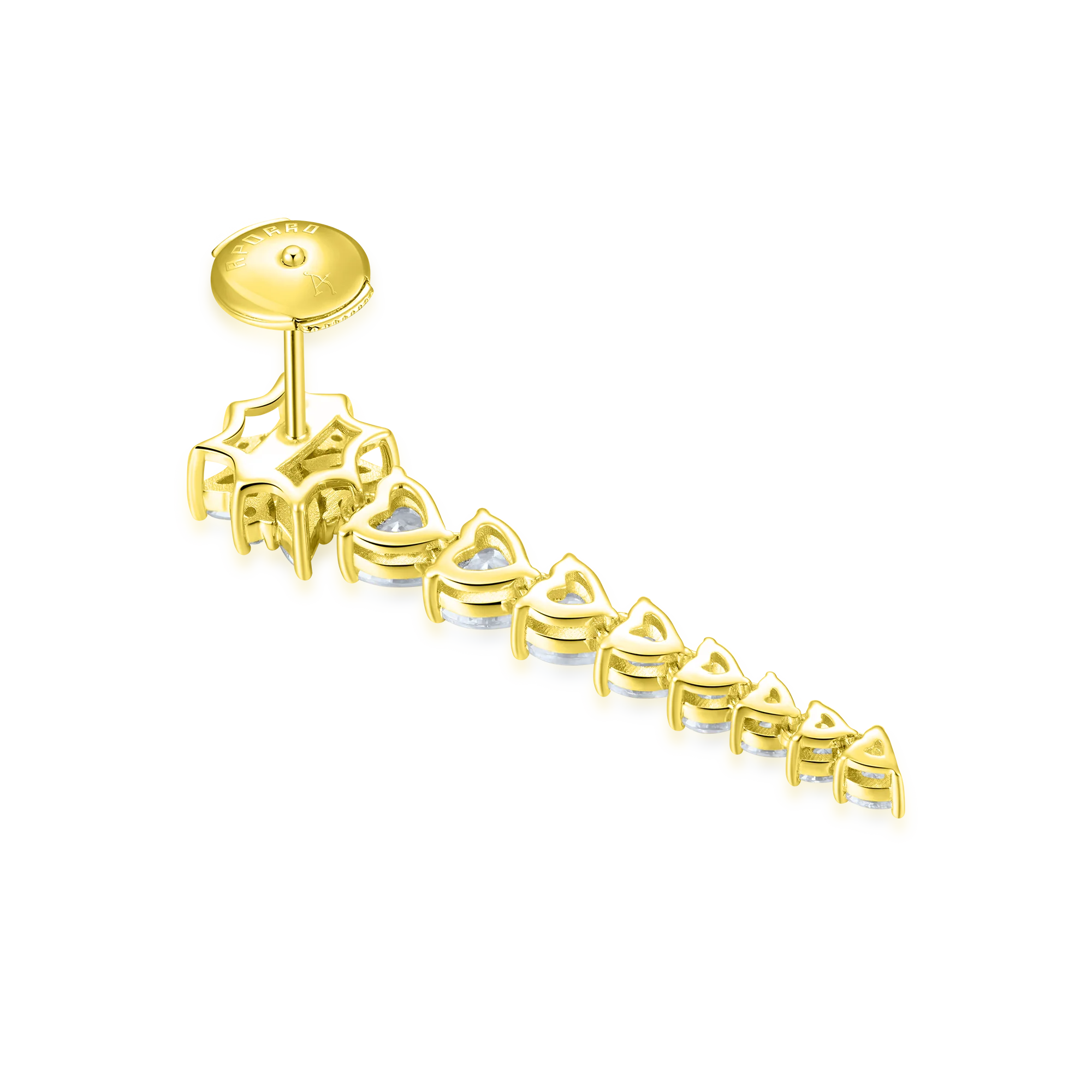 S925 Charming Heart Dop Earring - Image 8