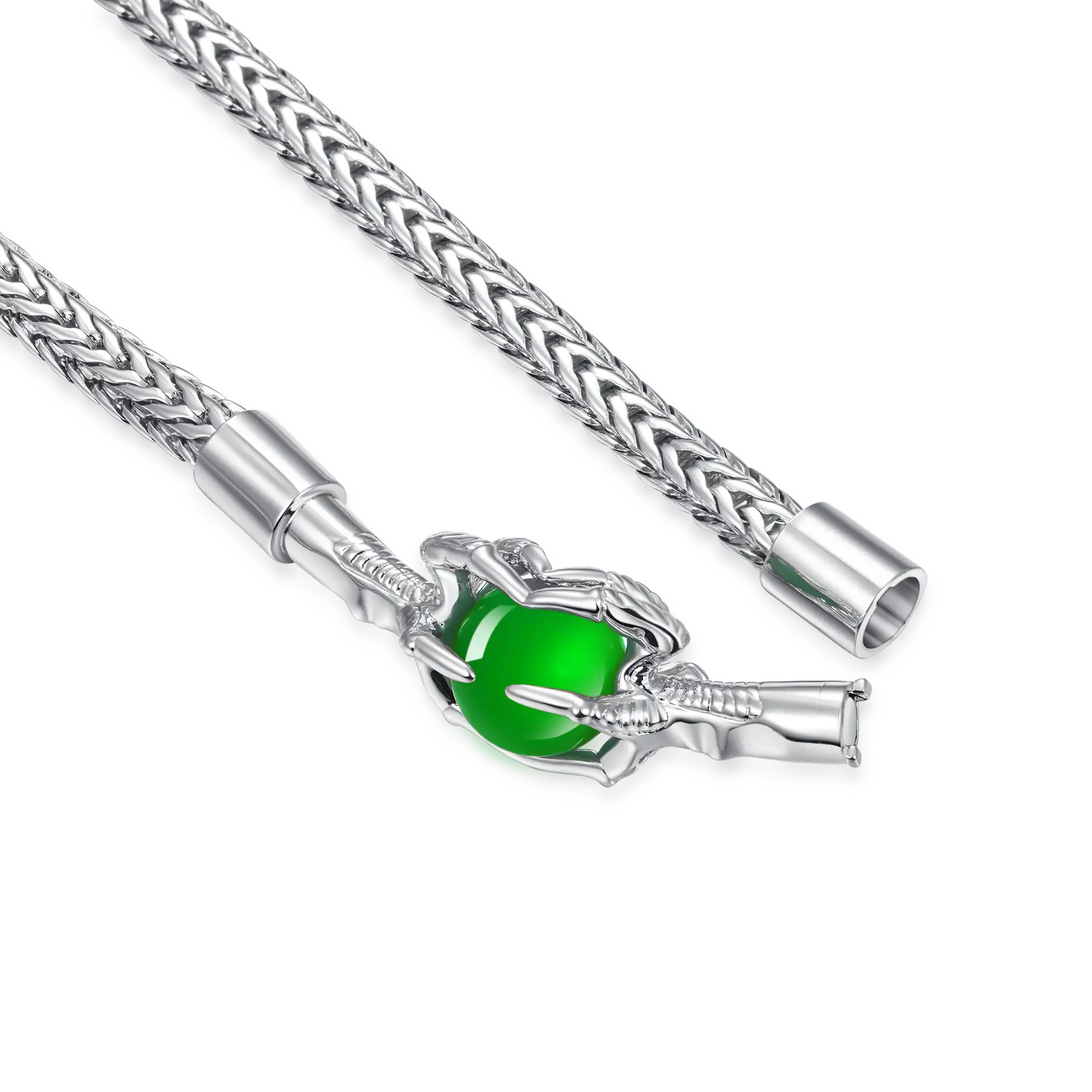WONG Ⅱ Claw Jade Choker - 6mm - Image 5