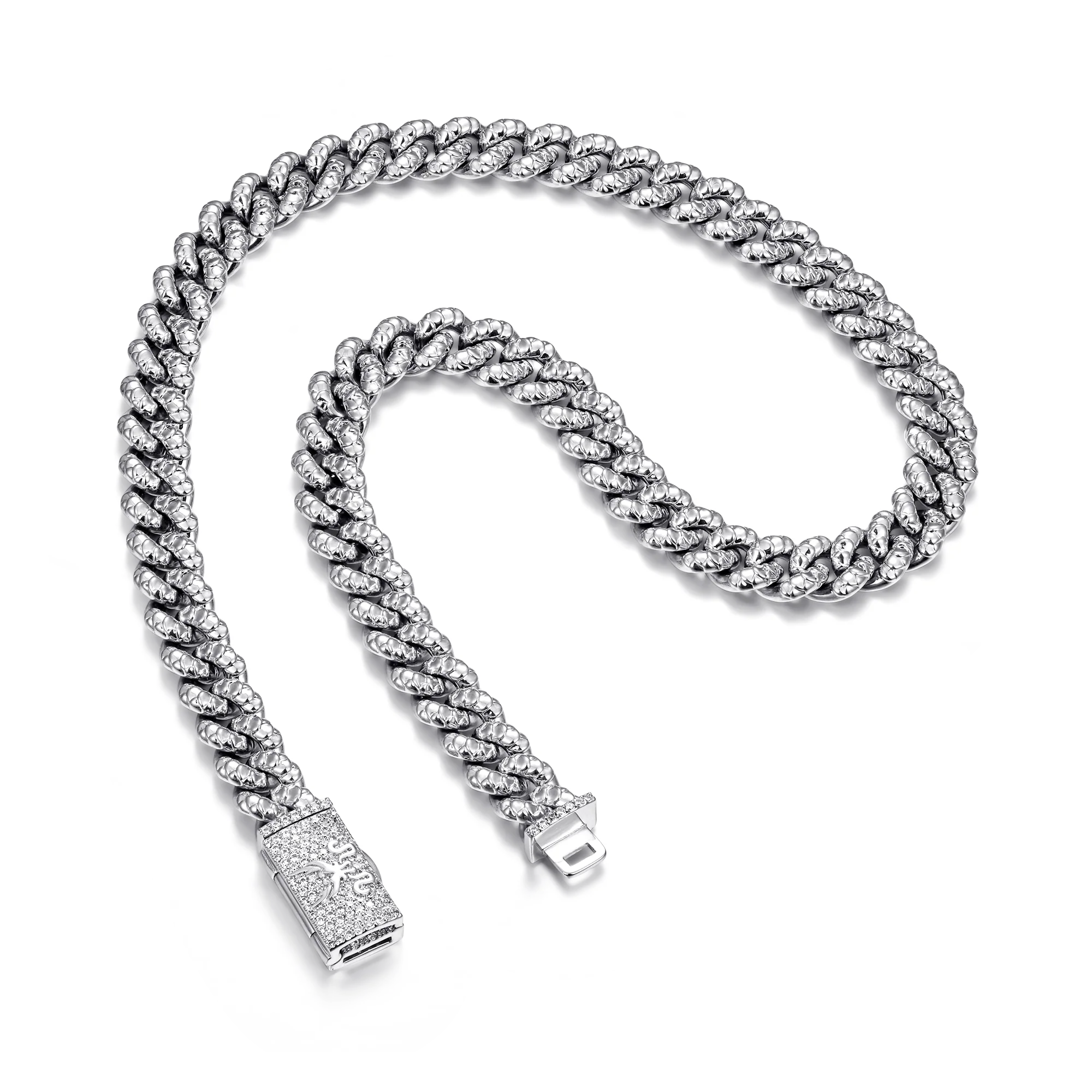 WONG Dragon Box Clasp Miami Cuban Chain - 10mm - Image 7