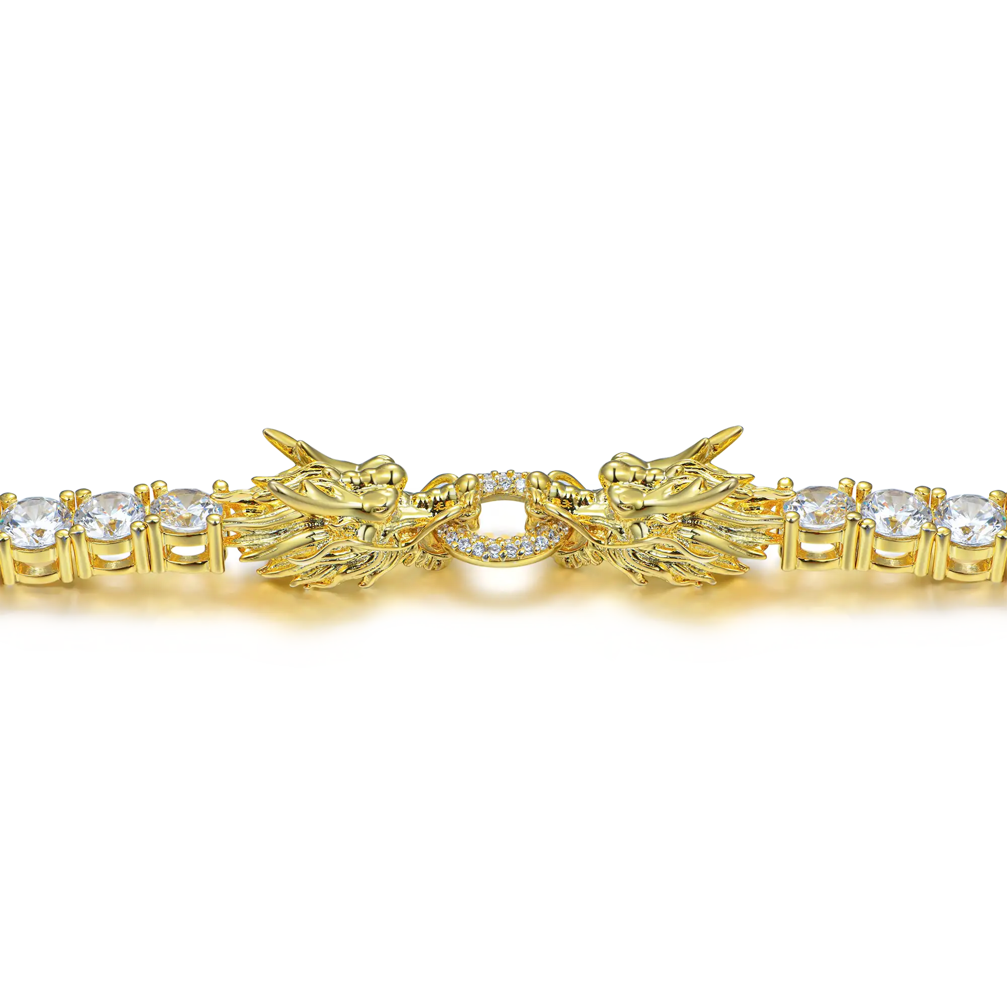 WONG Double Dragon Tennis Chain - 5mm - Image 4