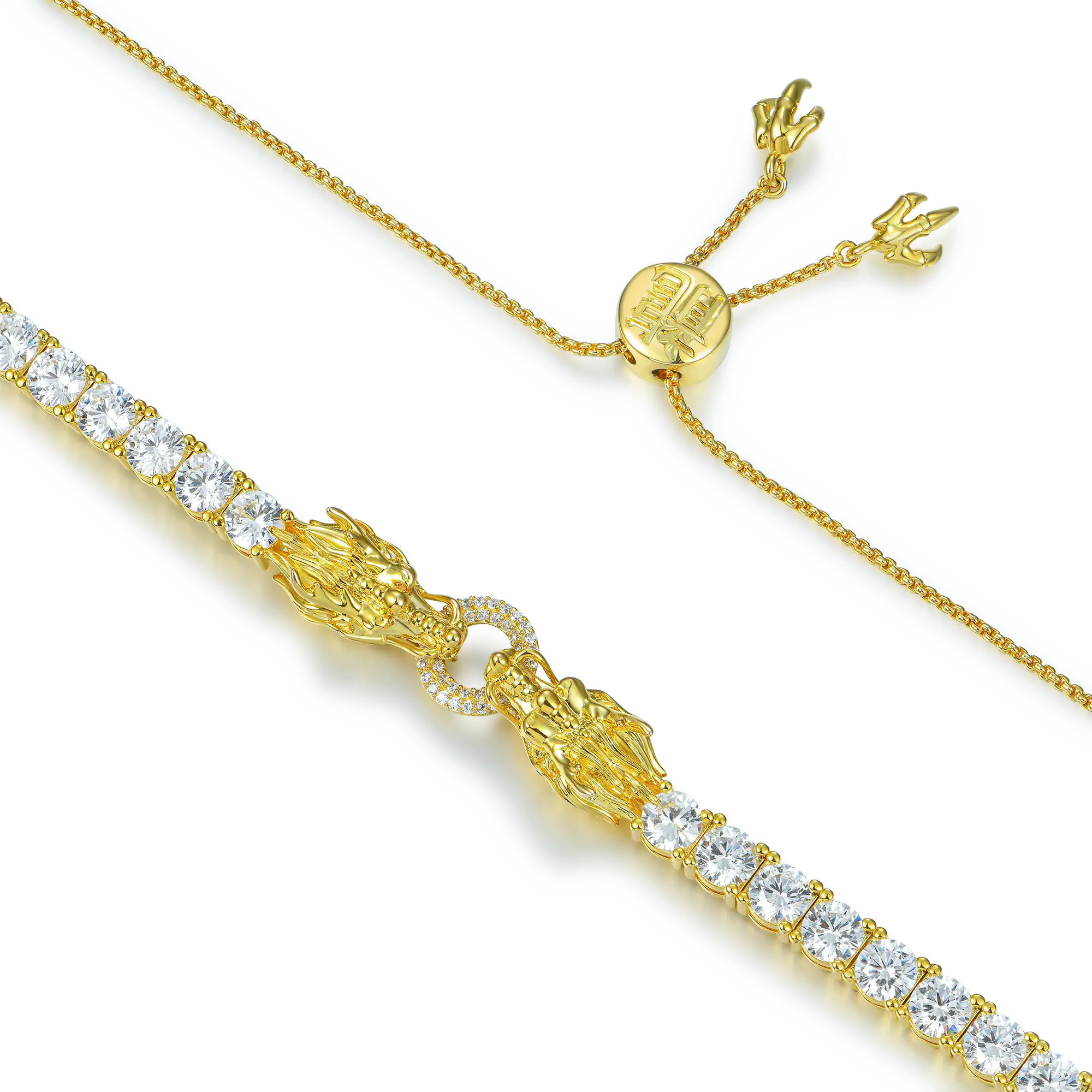WONG Double Dragon Tennis Chain - 5mm - Image 6
