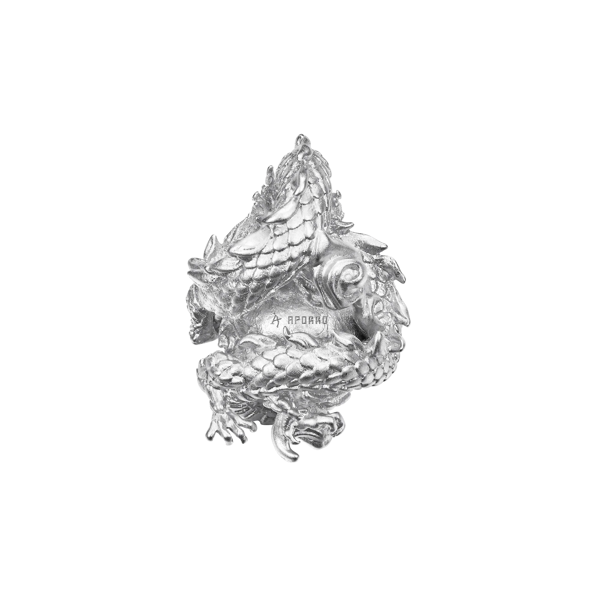 WONG Coiled Dragon Pearl Pendant - Image 11