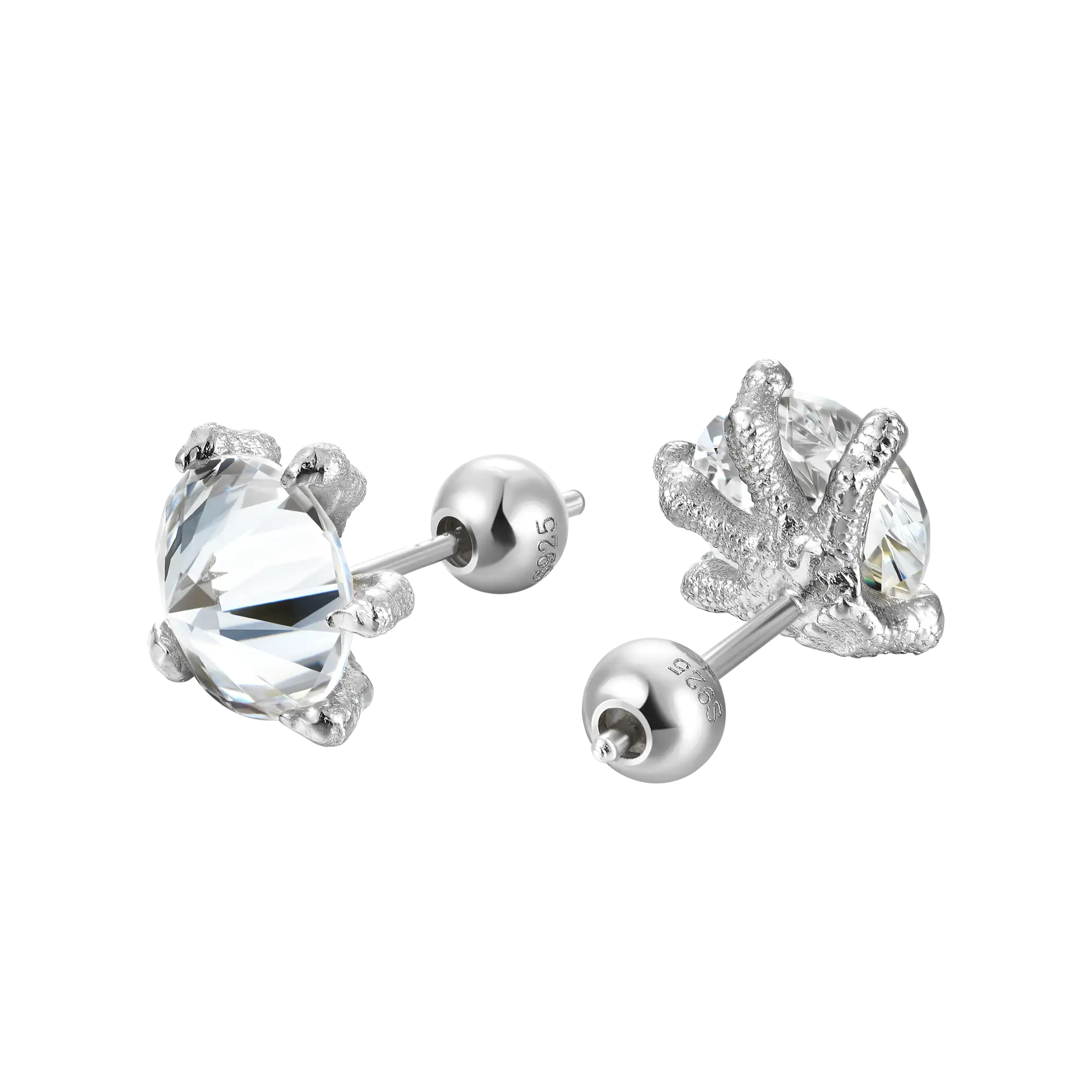 WONG Dragon Claw Stud Earring - Image 3