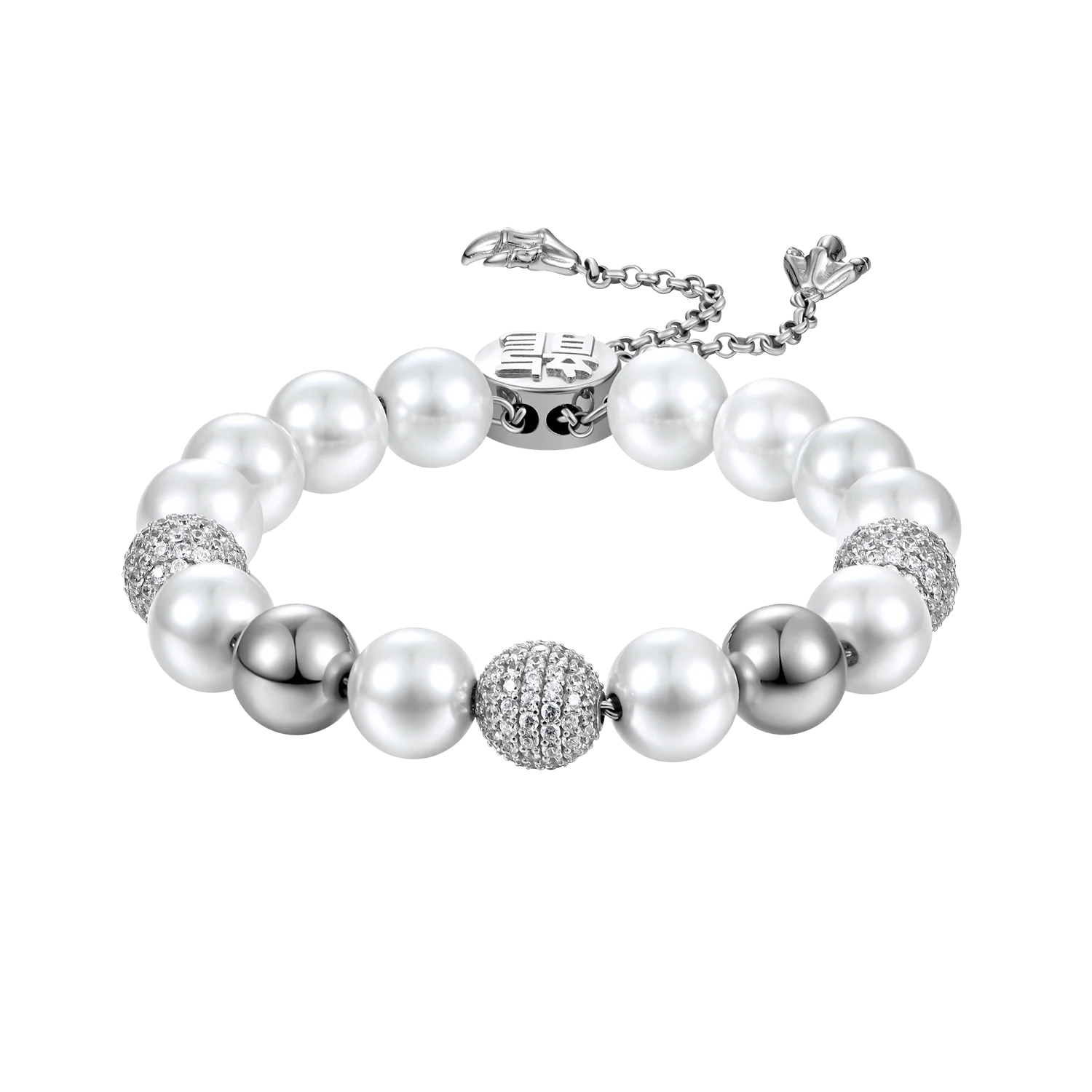 WONG Dragon Pearl and Bead Bracelet - 8mm - Image 7