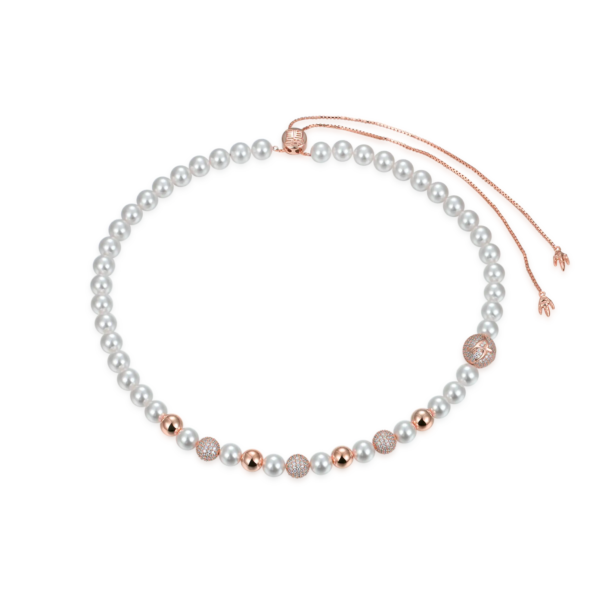 WONG Dragon Pearl and Bead Necklace - Image 13
