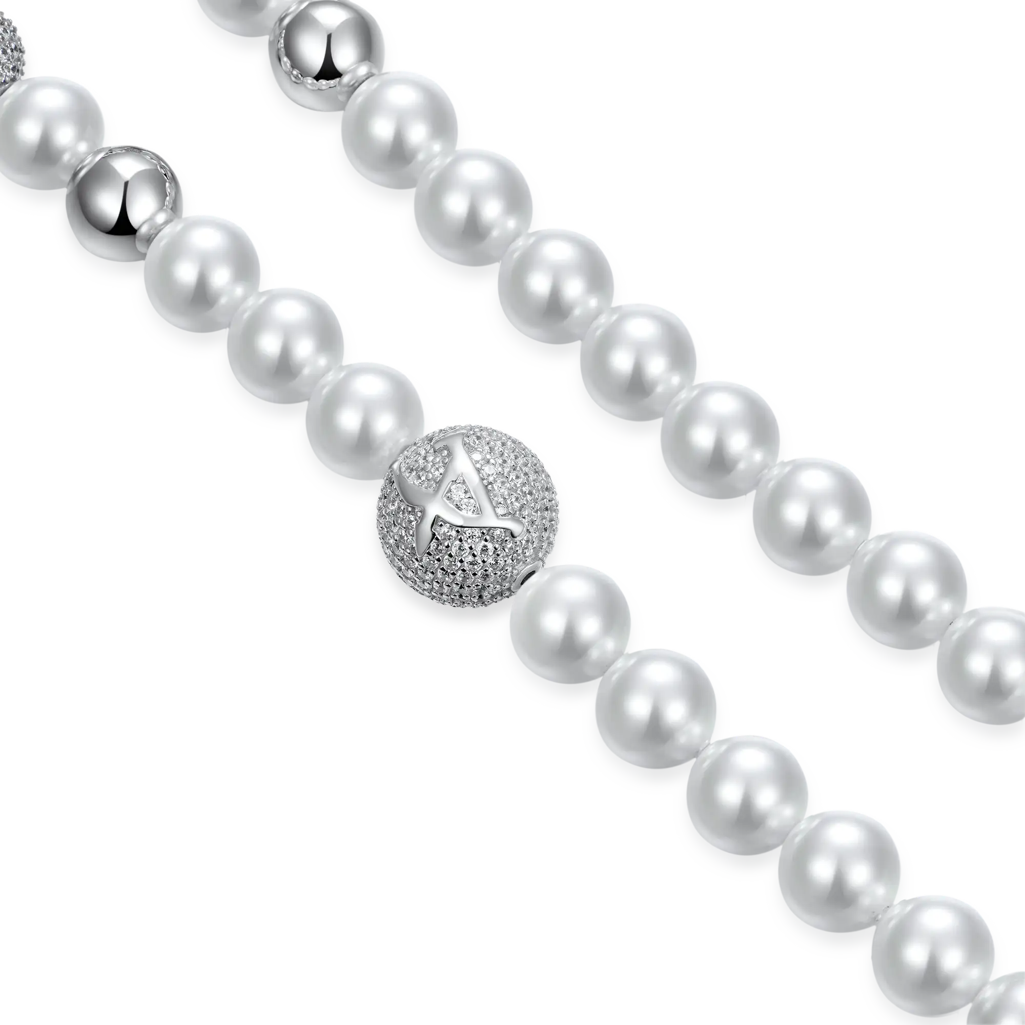 WONG Dragon Pearl and Bead Necklace - Image 17